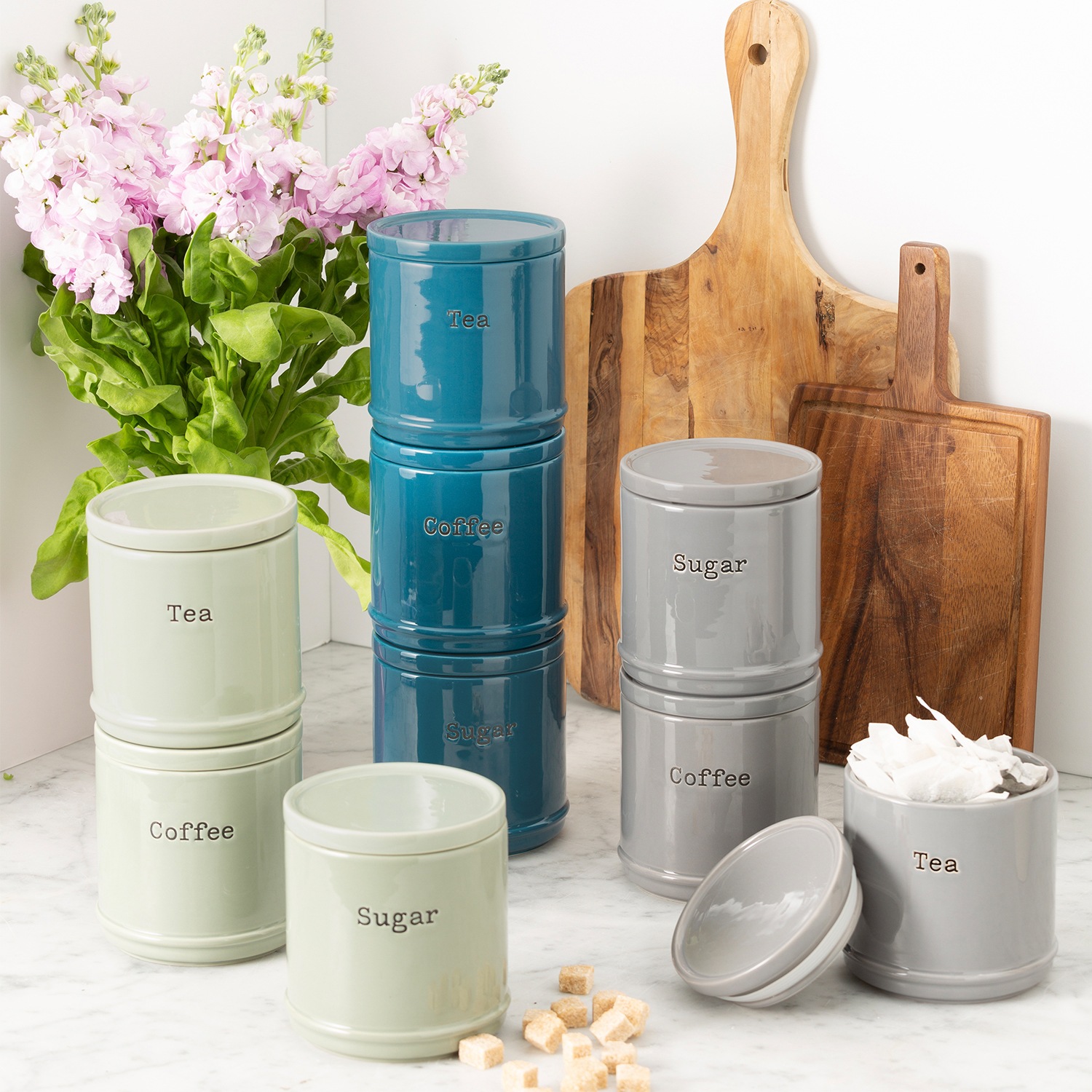 PRICE & KENSINGTON® Vorratsdose »Accents« 3 Stk. tlg. 750 ml