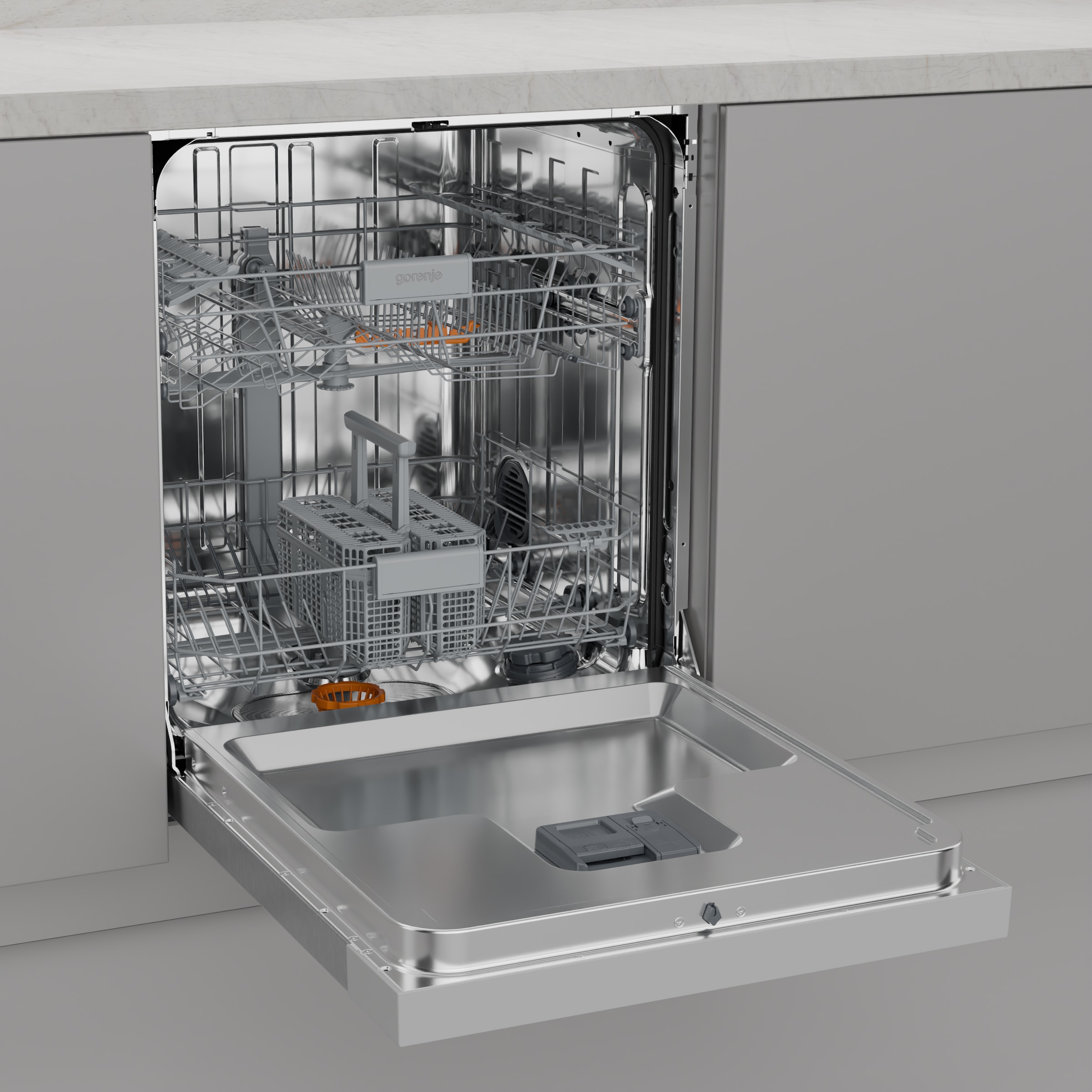 GORENJE Unterbaugeschirrspüler »GU642D90X« 9,5 l 14 Maßgedecke