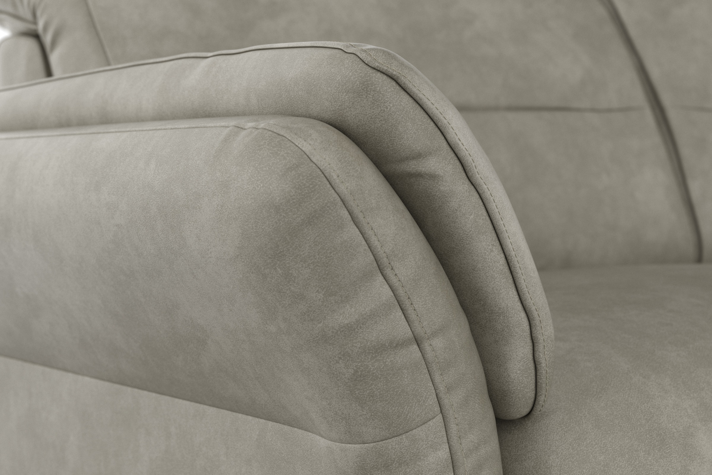 sit&more Ecksofa »Grenoble L-Form mit Federkern«, wahlweise mit Bettfunktion, Bettkasten, Arm- und Kopfteilverstellung