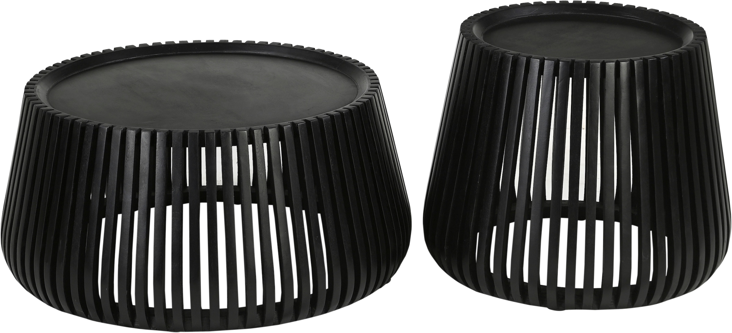 SIT Couchtisch 1 Stk. tlg. mit Lamellendetails günstig online kaufen