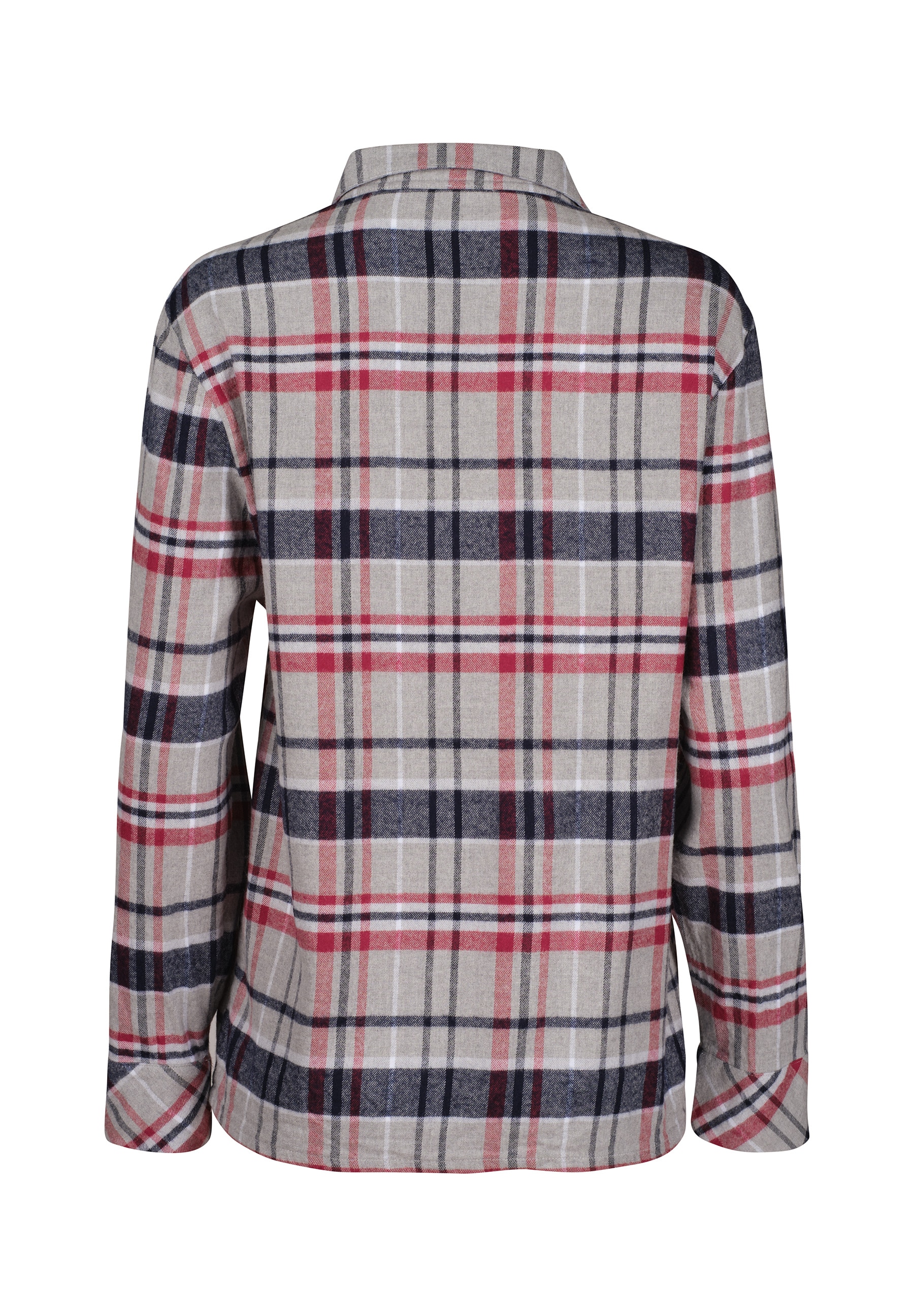 Skiny Pyjama »Night In Skiny Flanell« 2 Stk. tlg., wärmend, Cotton, kuschelig weich, Bindeband, elastischer Bund