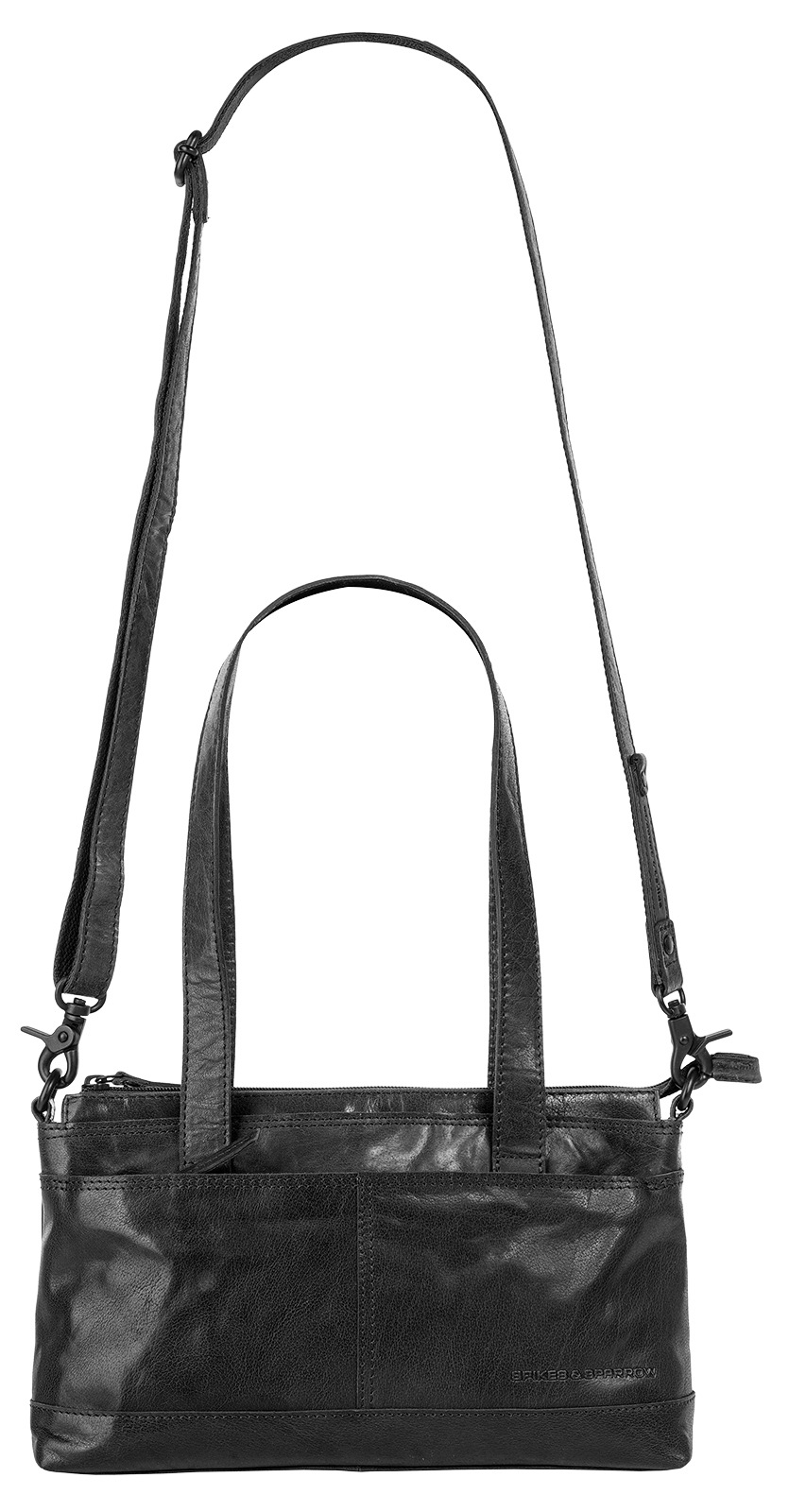 Spikes & Sparrow Henkeltasche, echt Leder