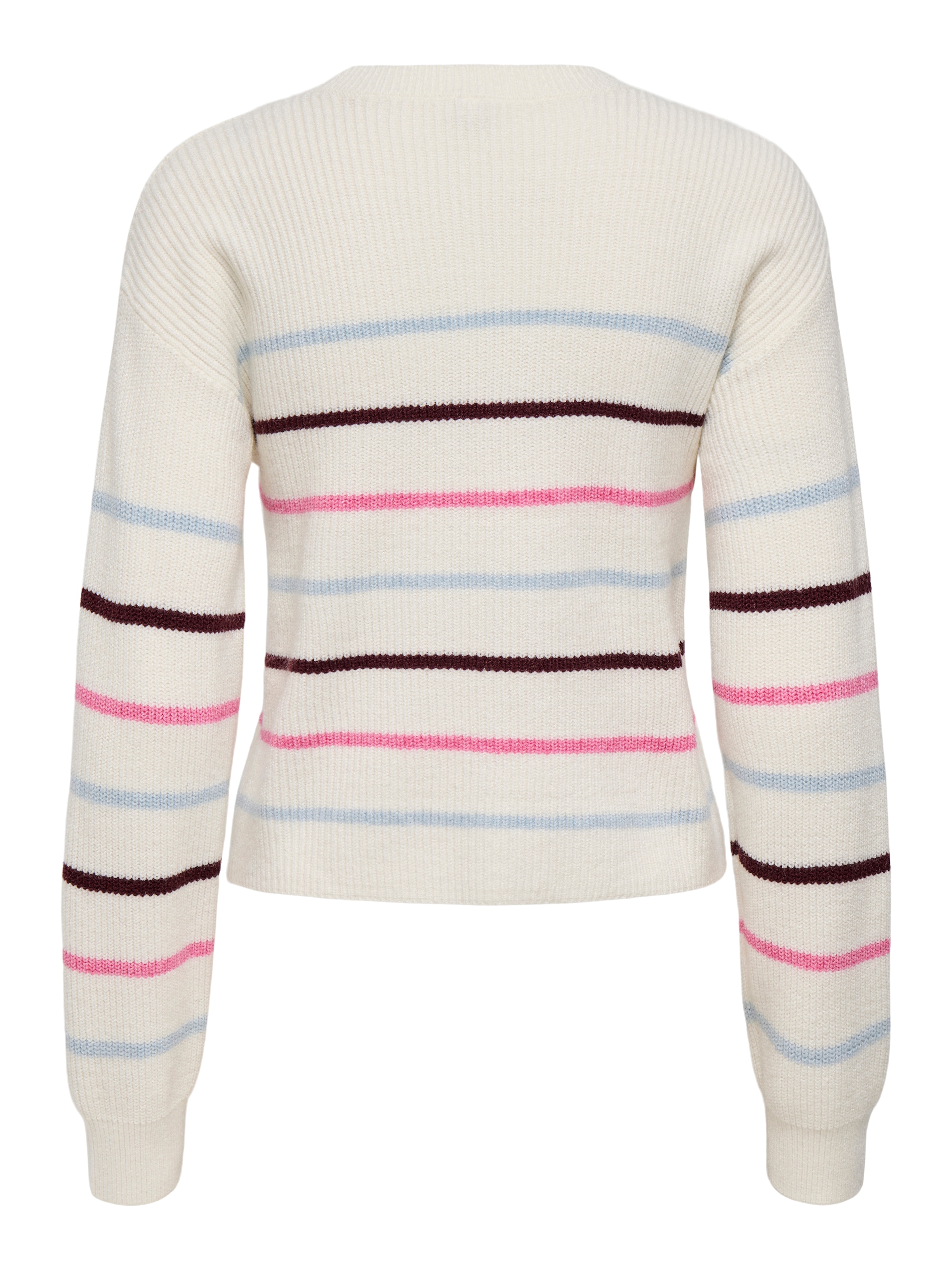 ONLY Strickpullover »ONLIBI LS STRIPE O-NECK CC KNT«
