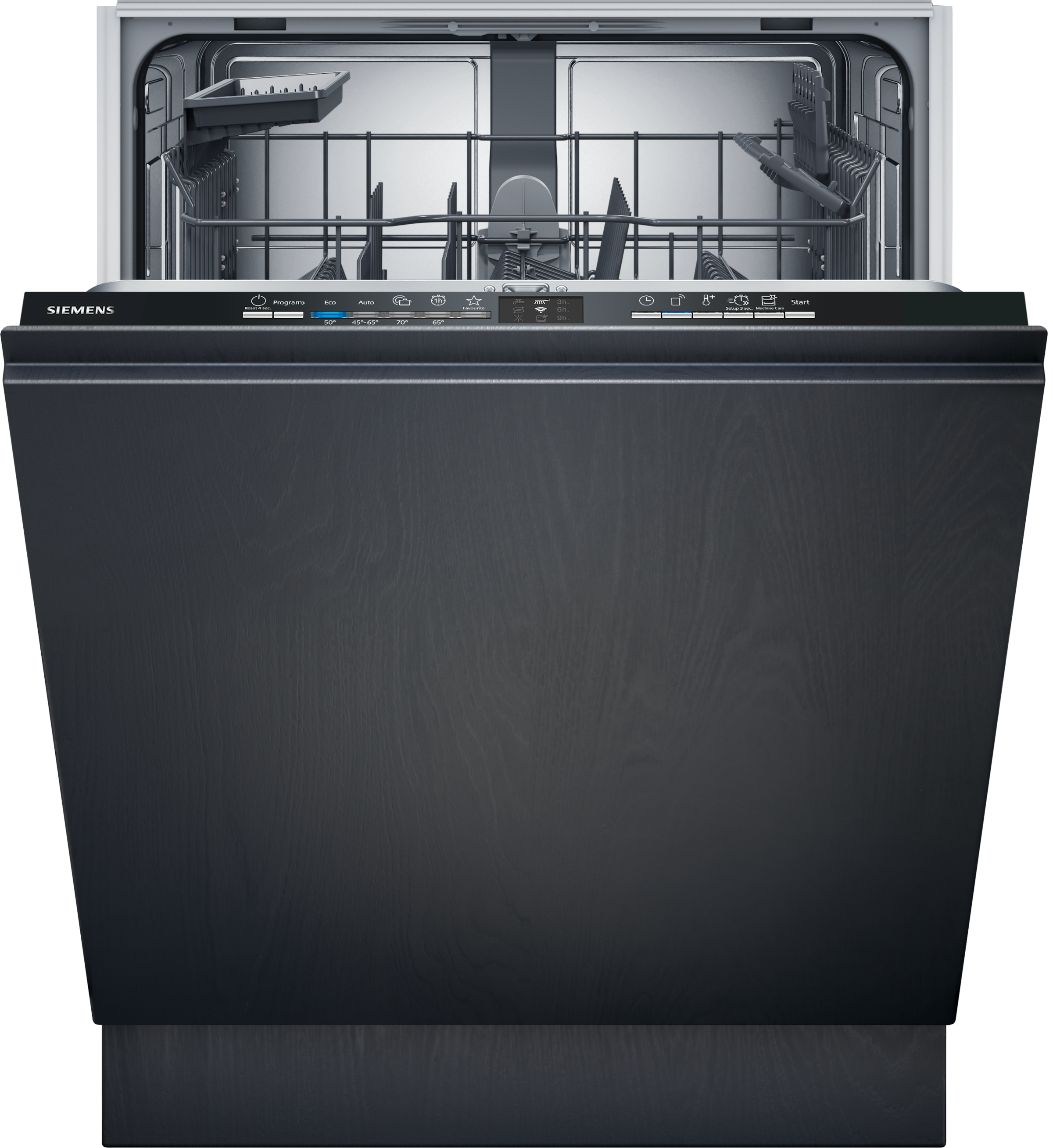 SIEMENS vollintegrierbarer Geschirrspüler iQ100 »SX61HX01TE« 13 tlg. Maßgedecke