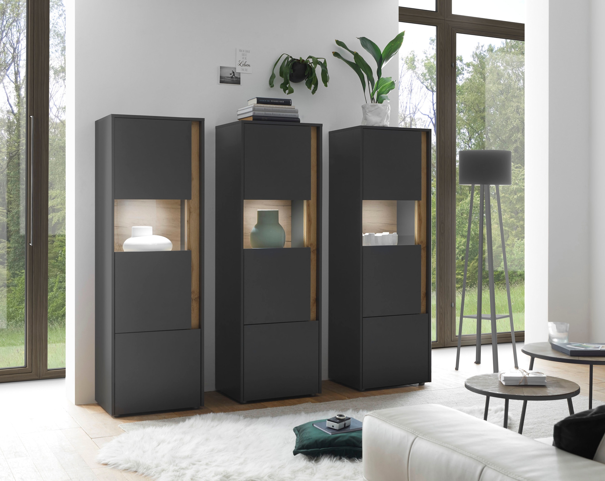 INOSIGN Wohnwand »City/Giron, moderne Anbauwand, Komplettset in vielen Farb günstig online kaufen