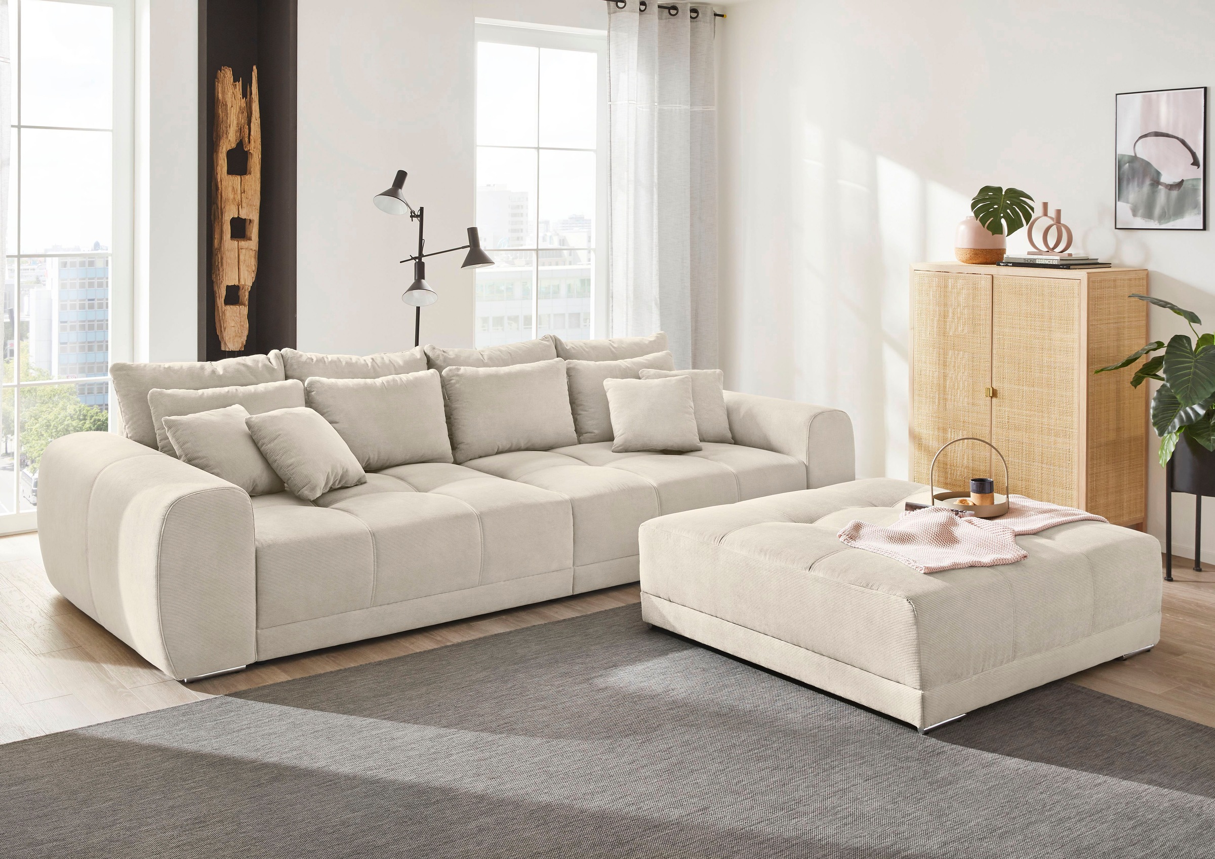 Jockenhöfer Gruppe Hocker »Moldau XXL, B: 120 cm« Mega-Hocker im XXL-Format günstig online kaufen