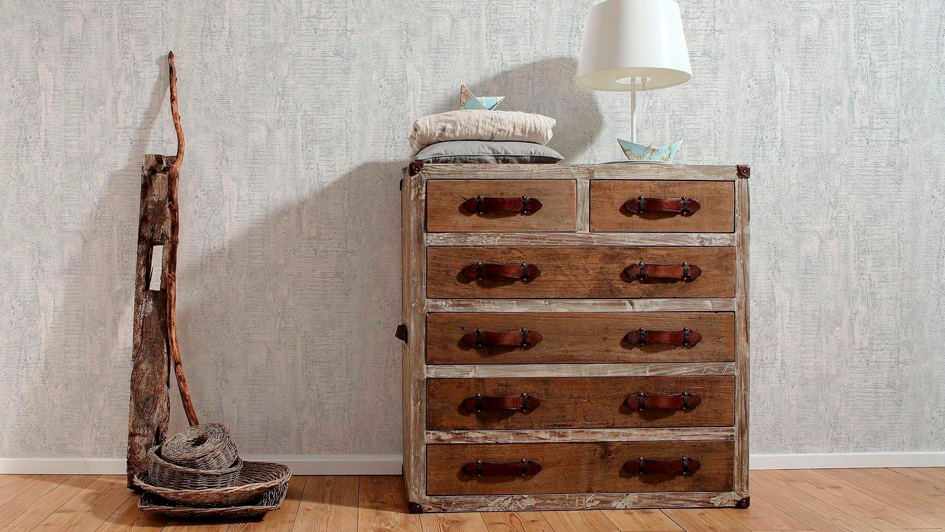 living walls Vliestapete »Best of Wood`n Stone 2nd Edition« Motiv | abstrakt | naturalistisch glatt Struktur Tapete Betonoptik Tapeten Wohnzimmer Schlafzimmer Küche Optik