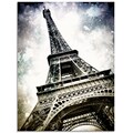 Artland Glasbild »Paris Eiffelturm Dekorativ«, Gebäude, (1 St.)