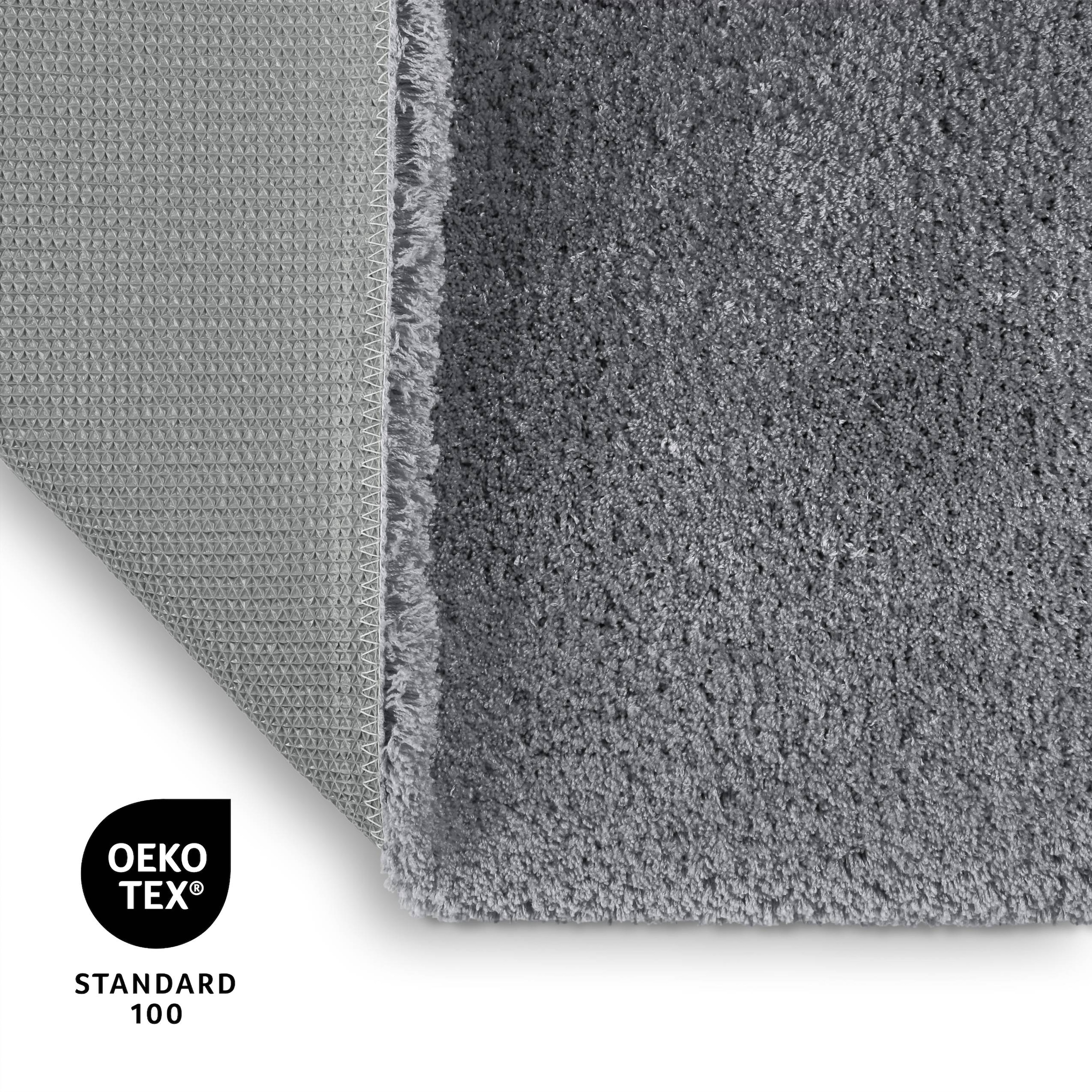 OTTO home Badematte »Kaarin«, rutschhemmend beschichtet, schnell trocknend, Badteppich, getuftet, flauschig, hochflor, große Farbauswahl