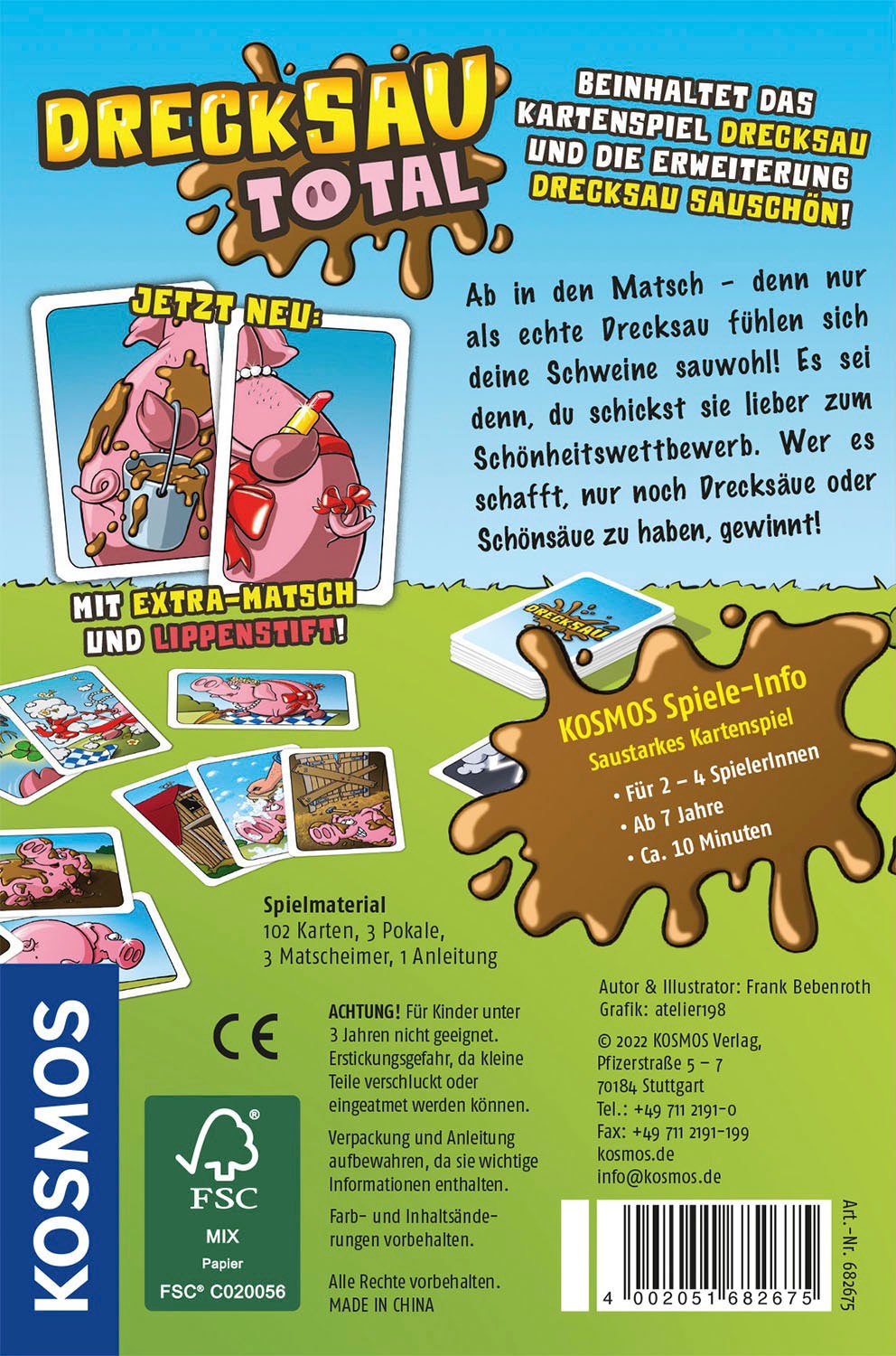 Kosmos Spiel »Drecksau total«