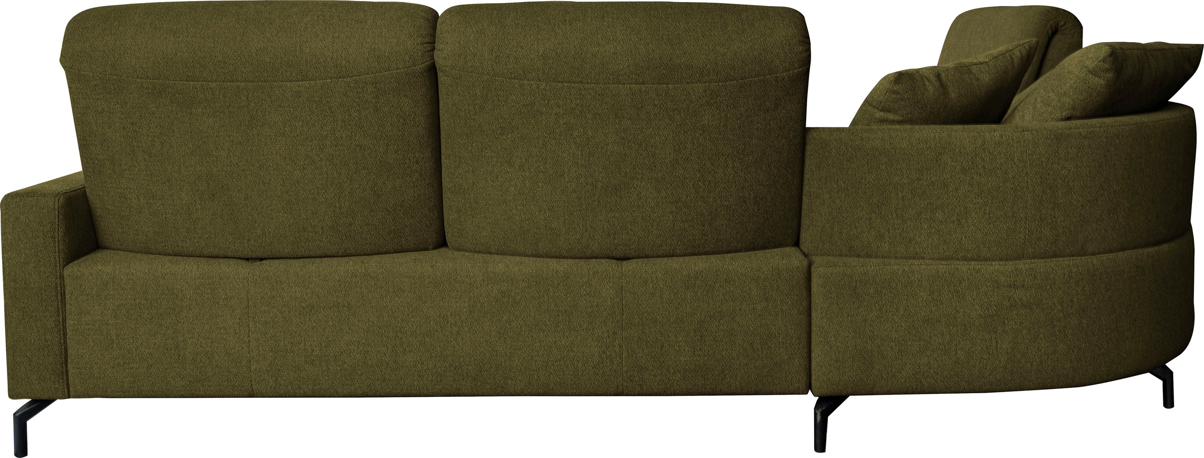alina Ecksofa »Louis«, Breite 286 cm, Rückenlehnenverstellung, wahlweise mit Bettfunktion