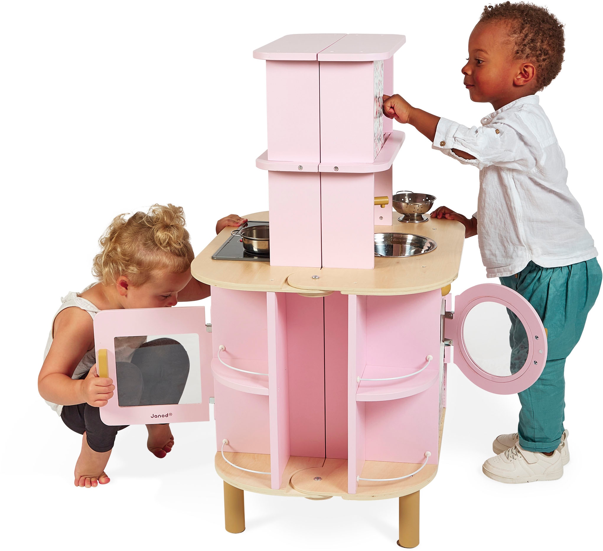 Janod Spielküche »Twist«, beiseitig bespielbar; mit Licht und Sound