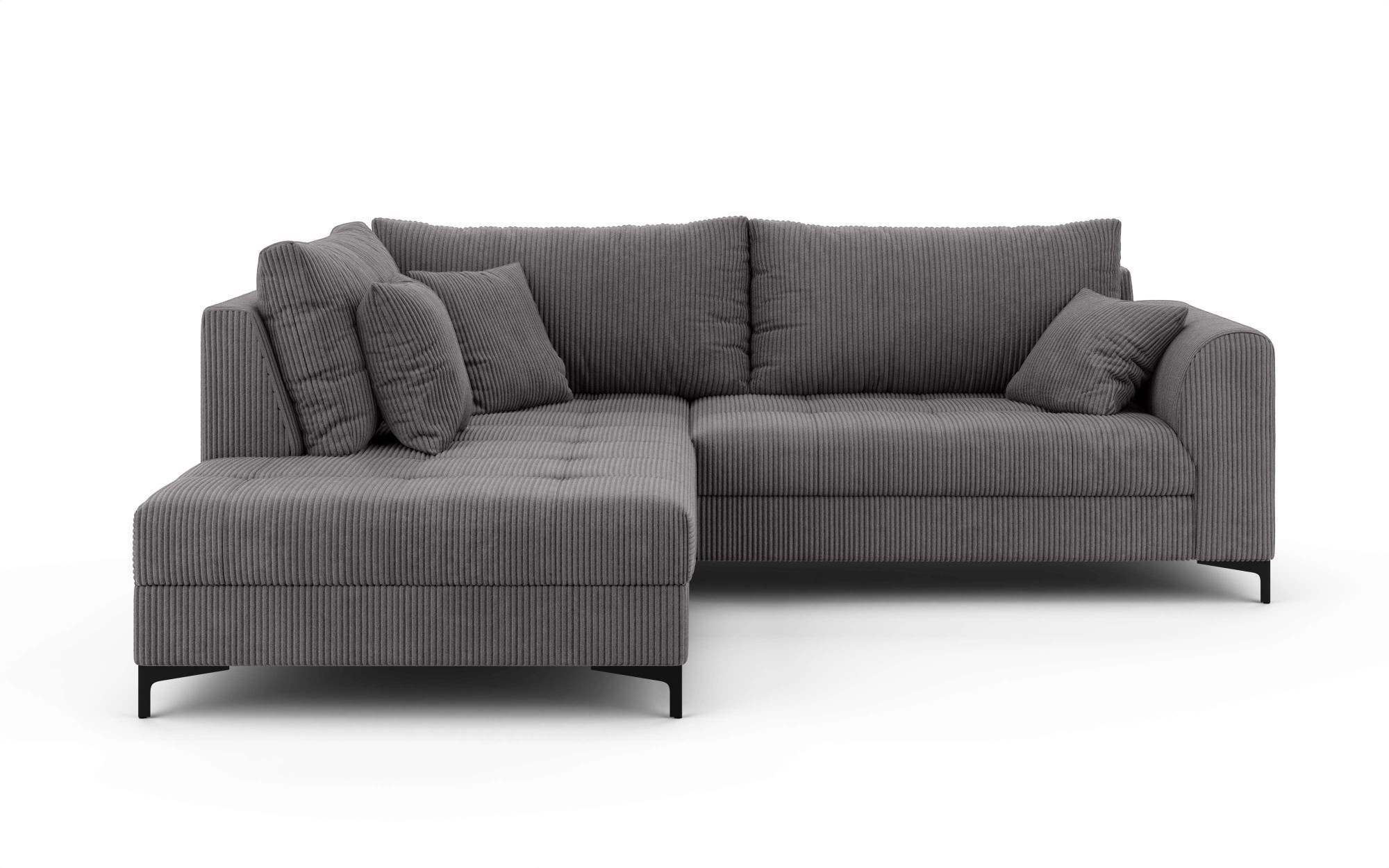 OTTO home Ecksofa »LEEVKE Design-Sofa mit Ottomane rechts/links bestellbar, günstig online kaufen