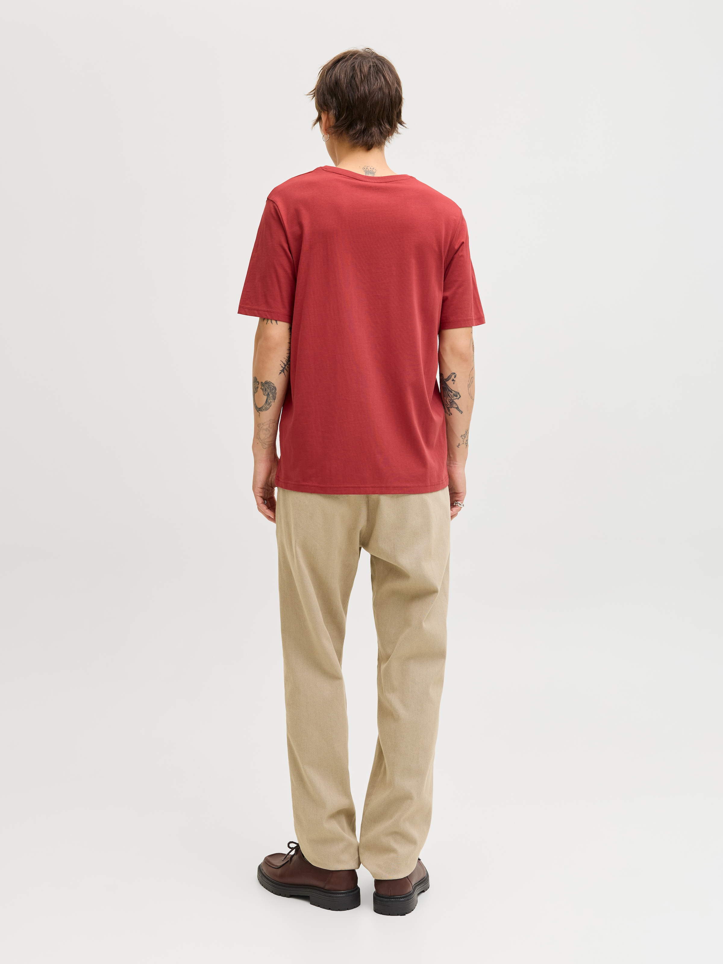 Jack & Jones Rundhalsshirt »JJCHRISTMAS TEE SS CREW NECK XMAS«