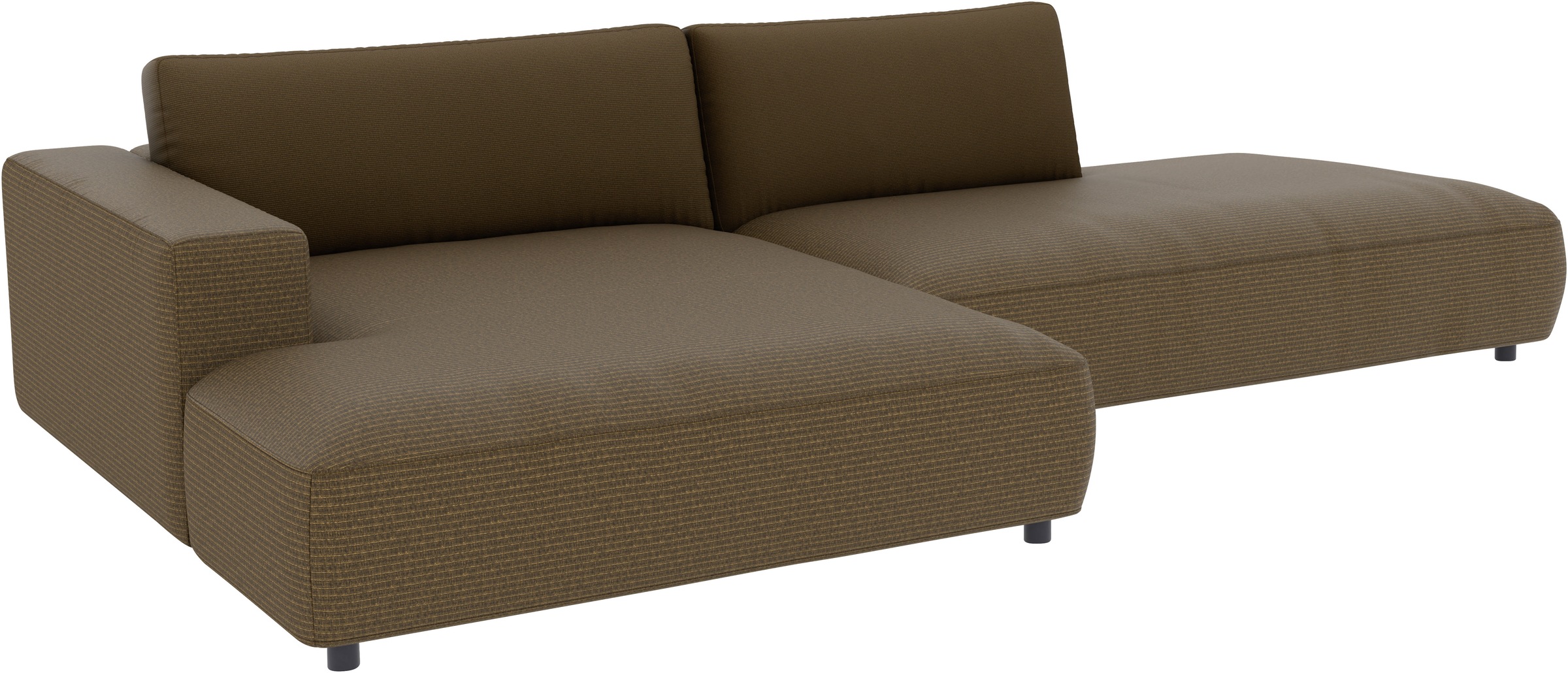 Musterring Ecksofa »Lucia«, verschiedene Farben, großer Longchair mit Armlehne, B330 x T190 cm