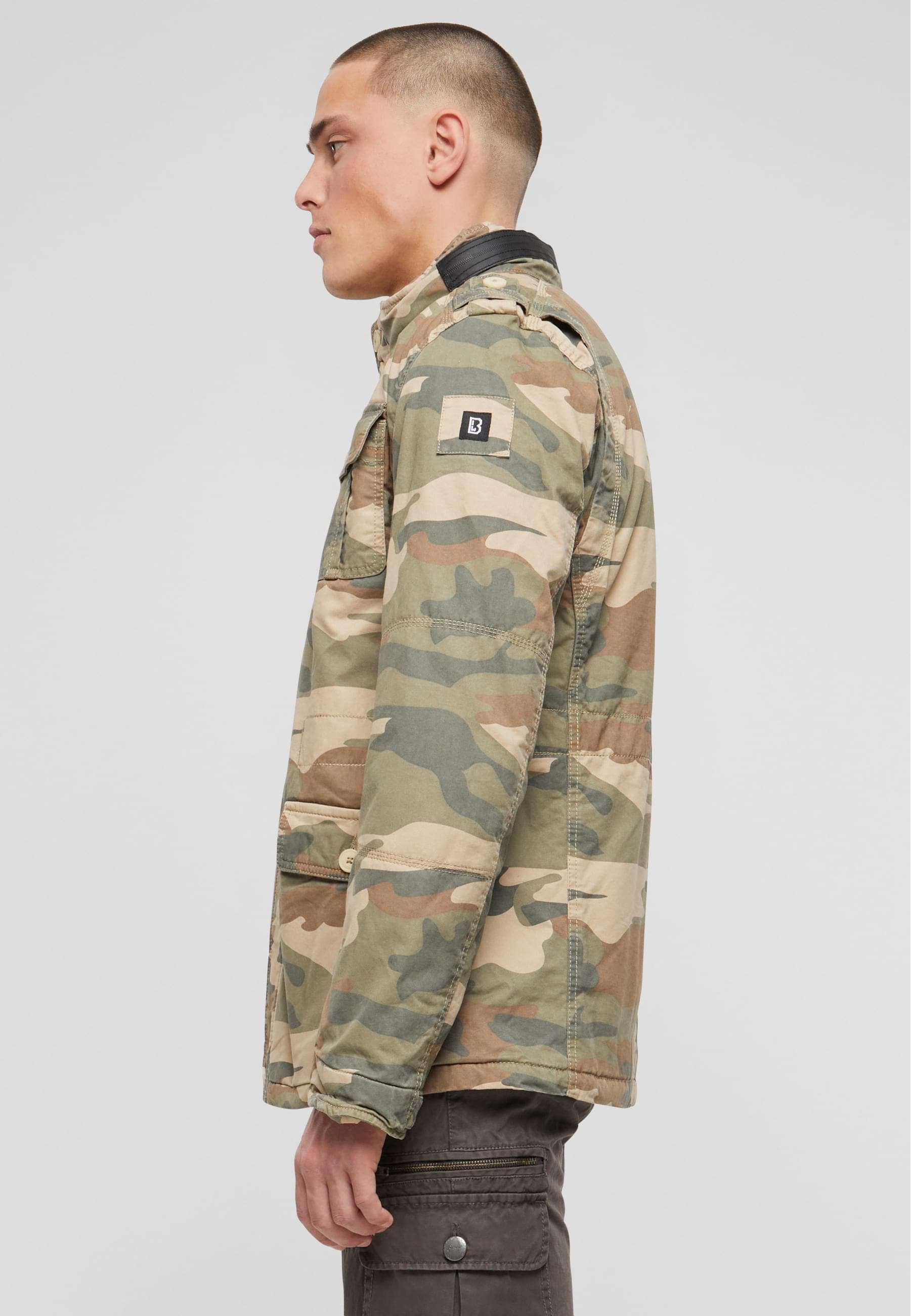 Brandit Allwetterjacke »Brandit Herren Britannia Winter Jacket« 1 Stk. tlg. ohne Kapuze