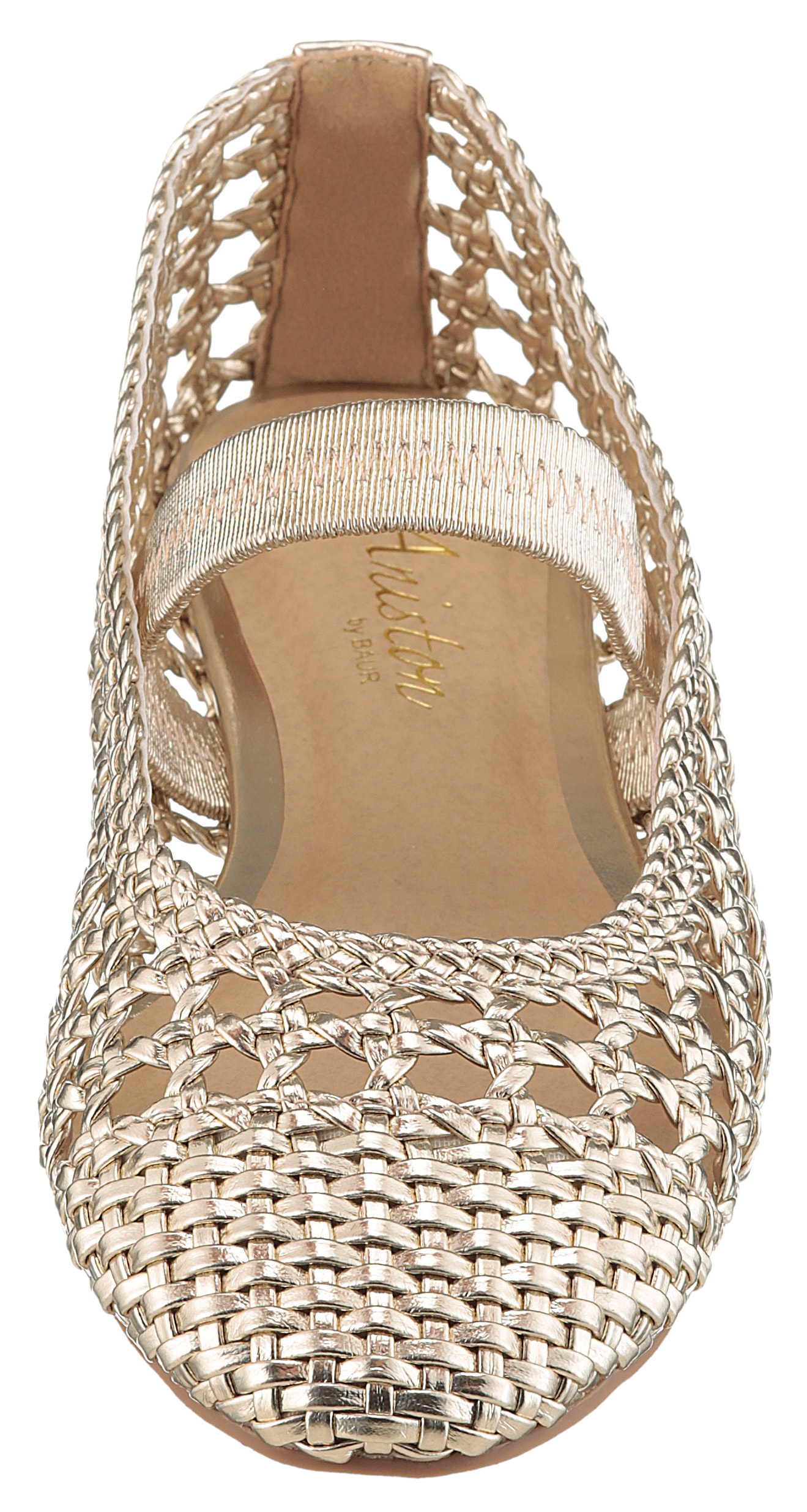 Aniston SHOES Ballerina  Sommerschuh in Flechtoptik - NEUE KOLLEKTION