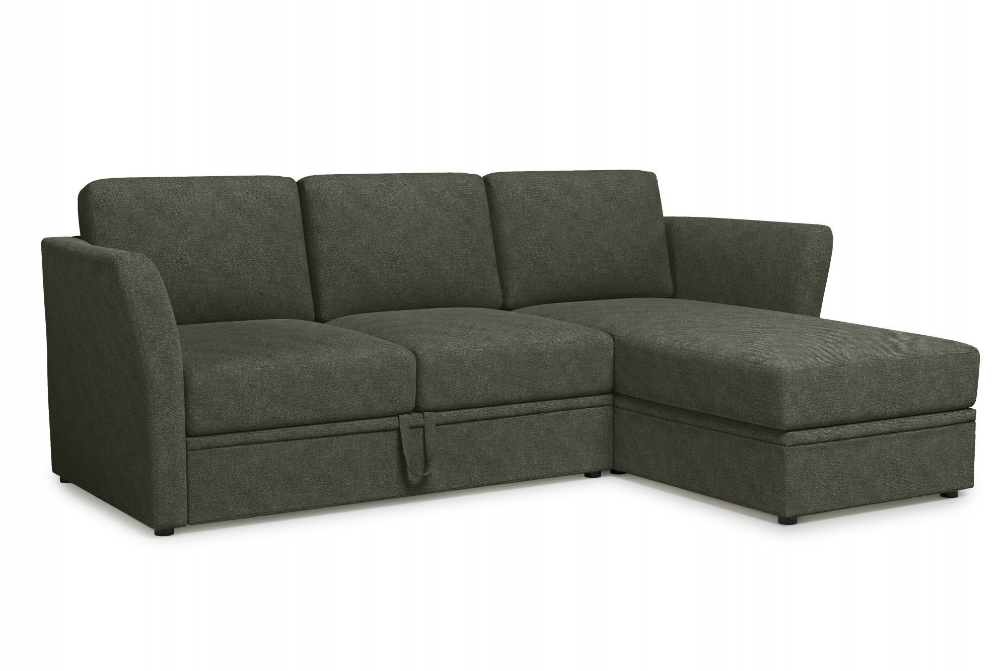 Home affaire Ecksofa »Lavars, L-Form, Schlafsofa«, mit Bettfunktion und Stauraum, in zwei verschiedenen Bezugsqualitäten