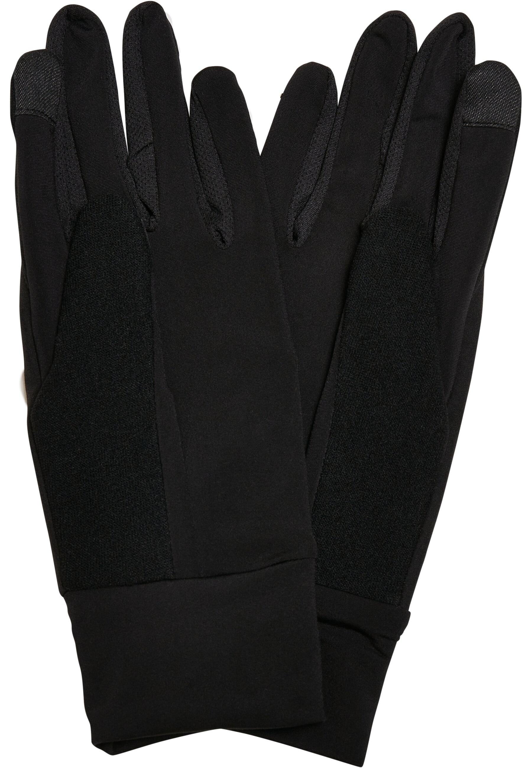 URBAN CLASSICS Baumwollhandschuhe »Urban Classics Unisex Logo Cuff Performance Gloves«