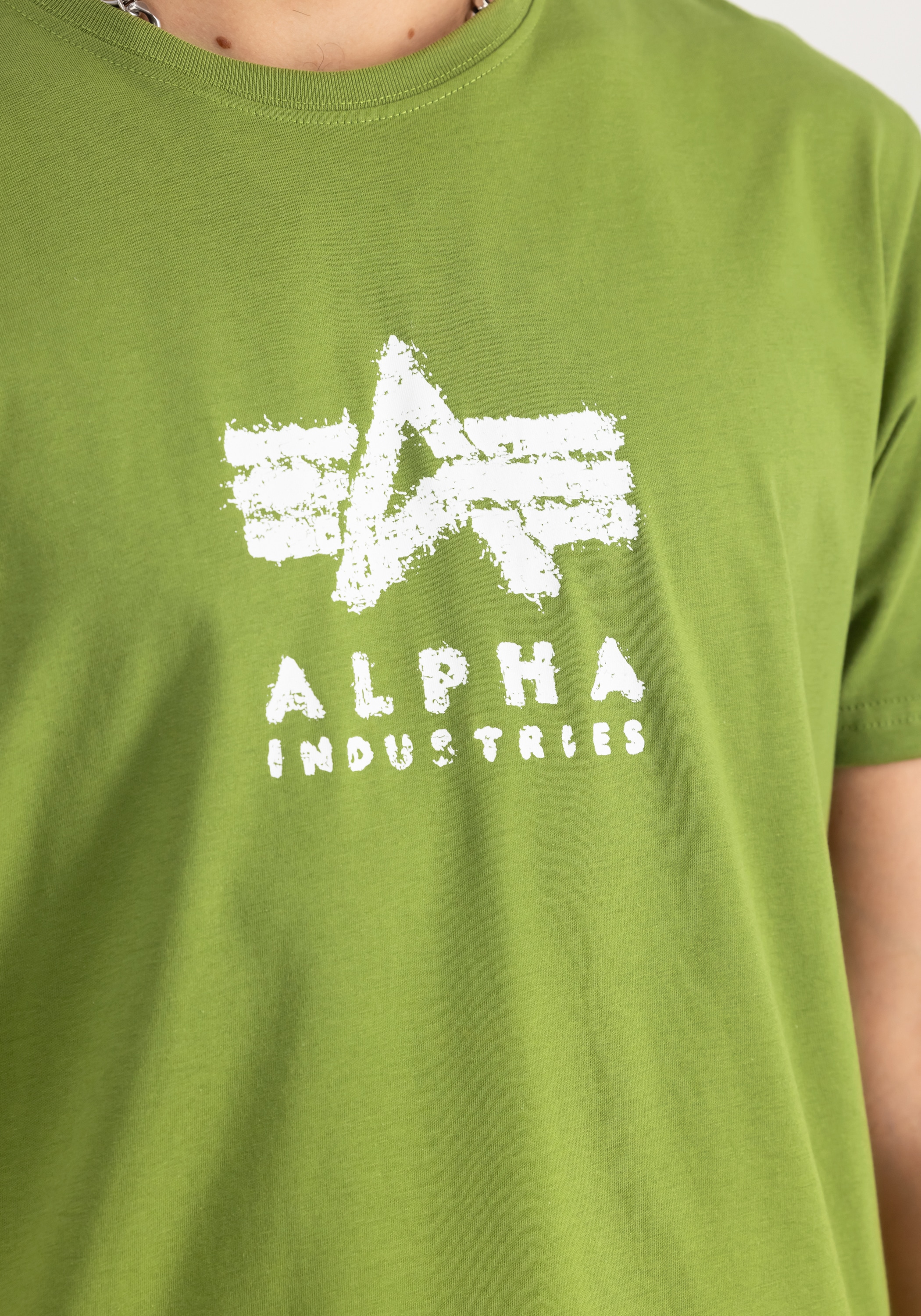 Alpha Industries T-Shirt »Alpha Industries Men - T-Shirts Grunge Logo T-Shirt«
