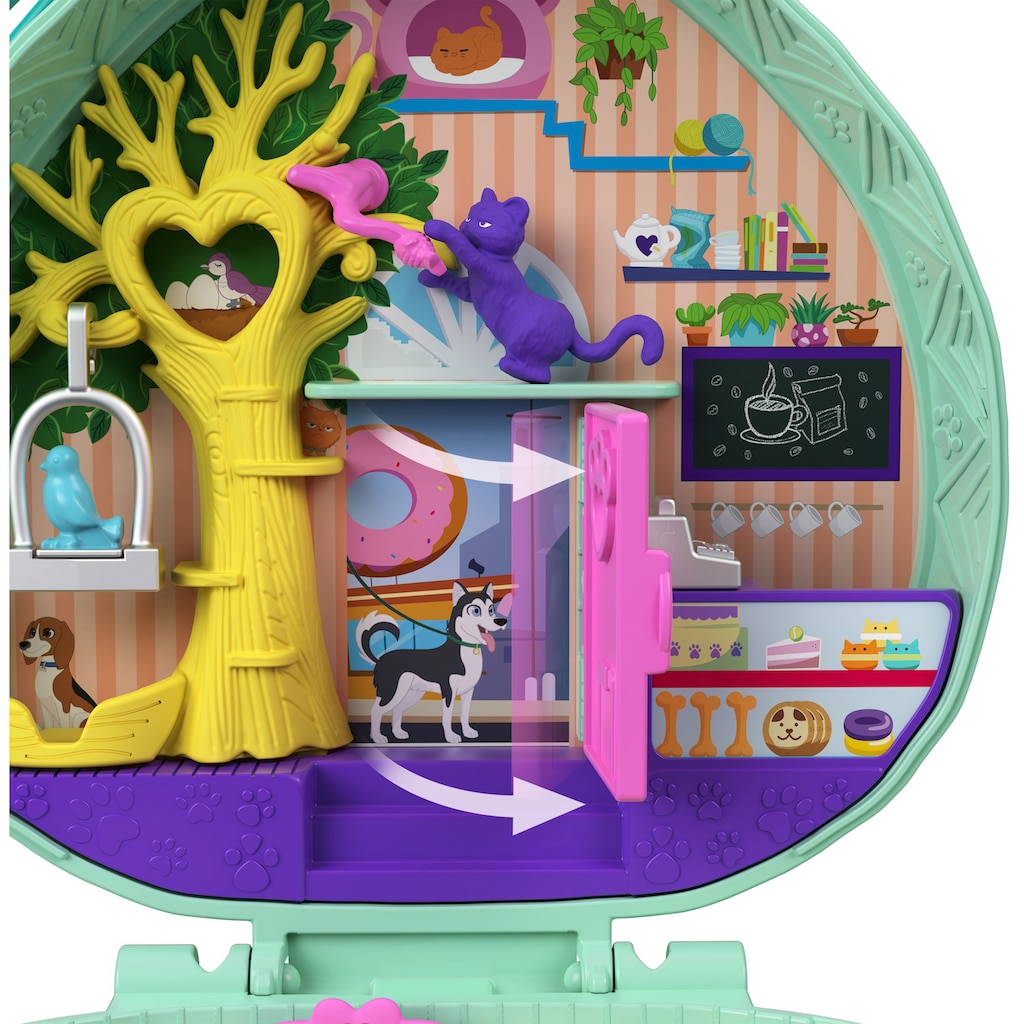 Polly Pocket Spielwelt »Igel-Café Schatulle«