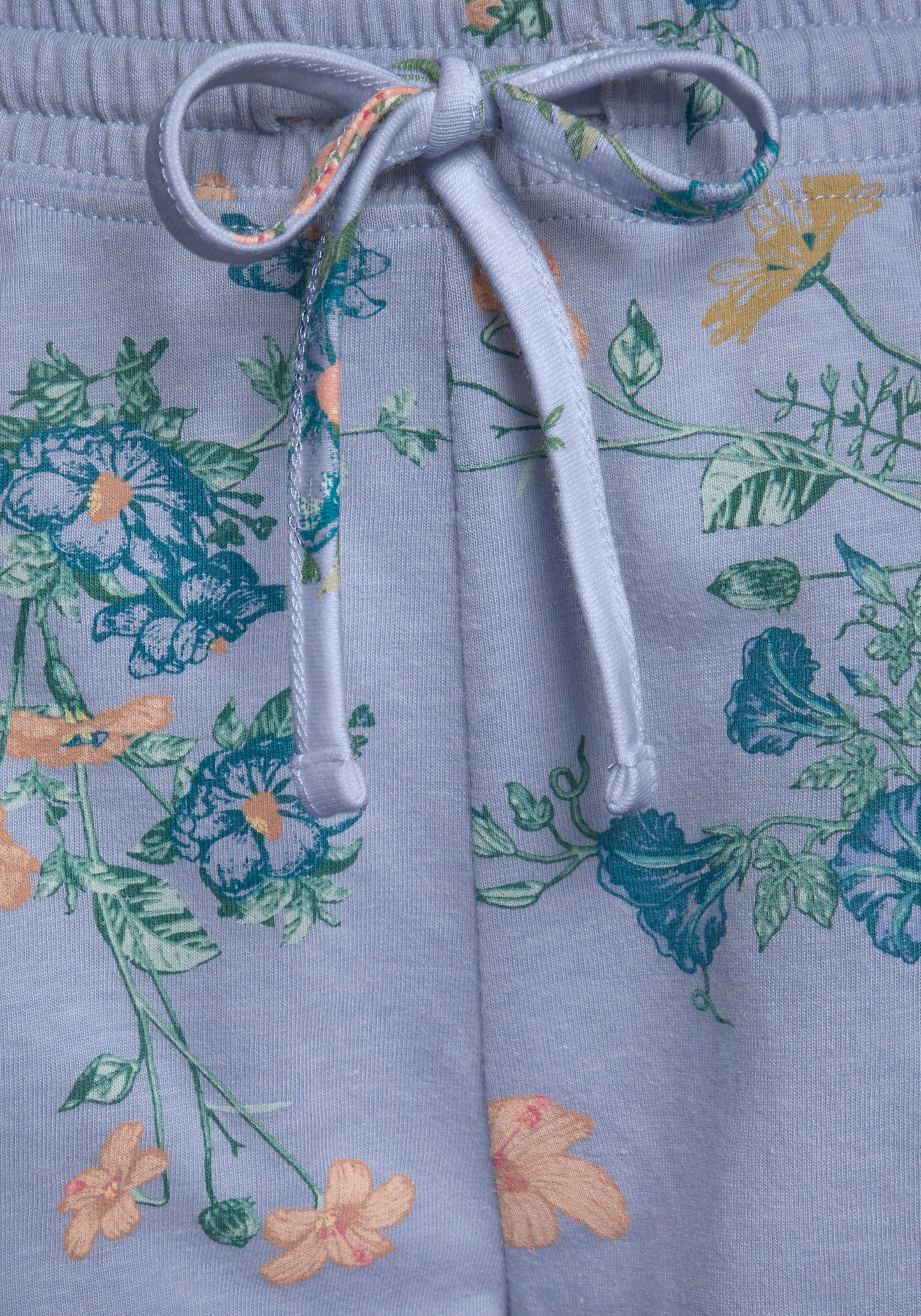 Vivance Dreams Pyjama, (2 tlg.), mit Blumen Print