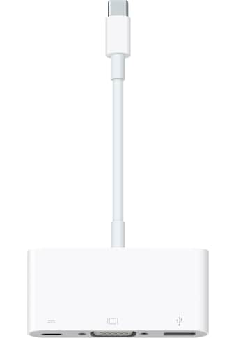 Smartphone-Adapter »USB-C VGA MultApple iPort Adapter«, USB-C zu USB-C-Thunderbolt-VGA