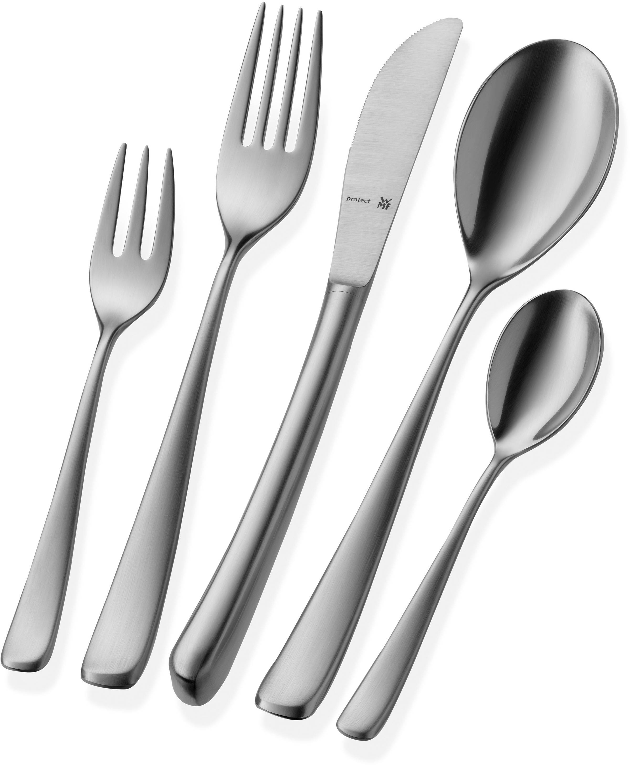 WMF Besteck-Set »Vision«, (Set, 66 tlg.), ergonomisch, Cromargan protect