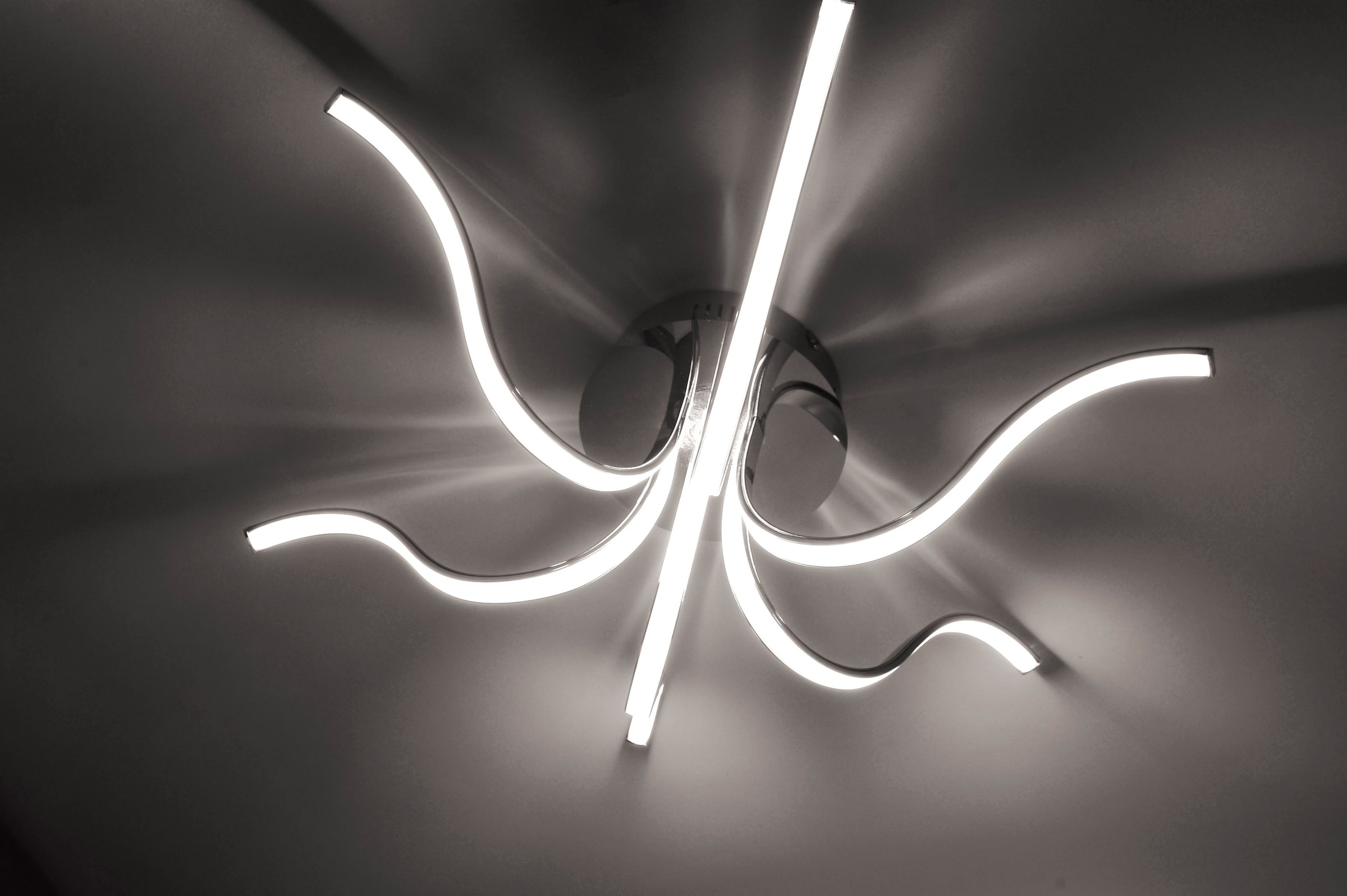 auf Leuchten Raten Direkt LED LED Deckenleuchte Deckenlampe bestellen flammig-flammig, 6 »VALERIE«,