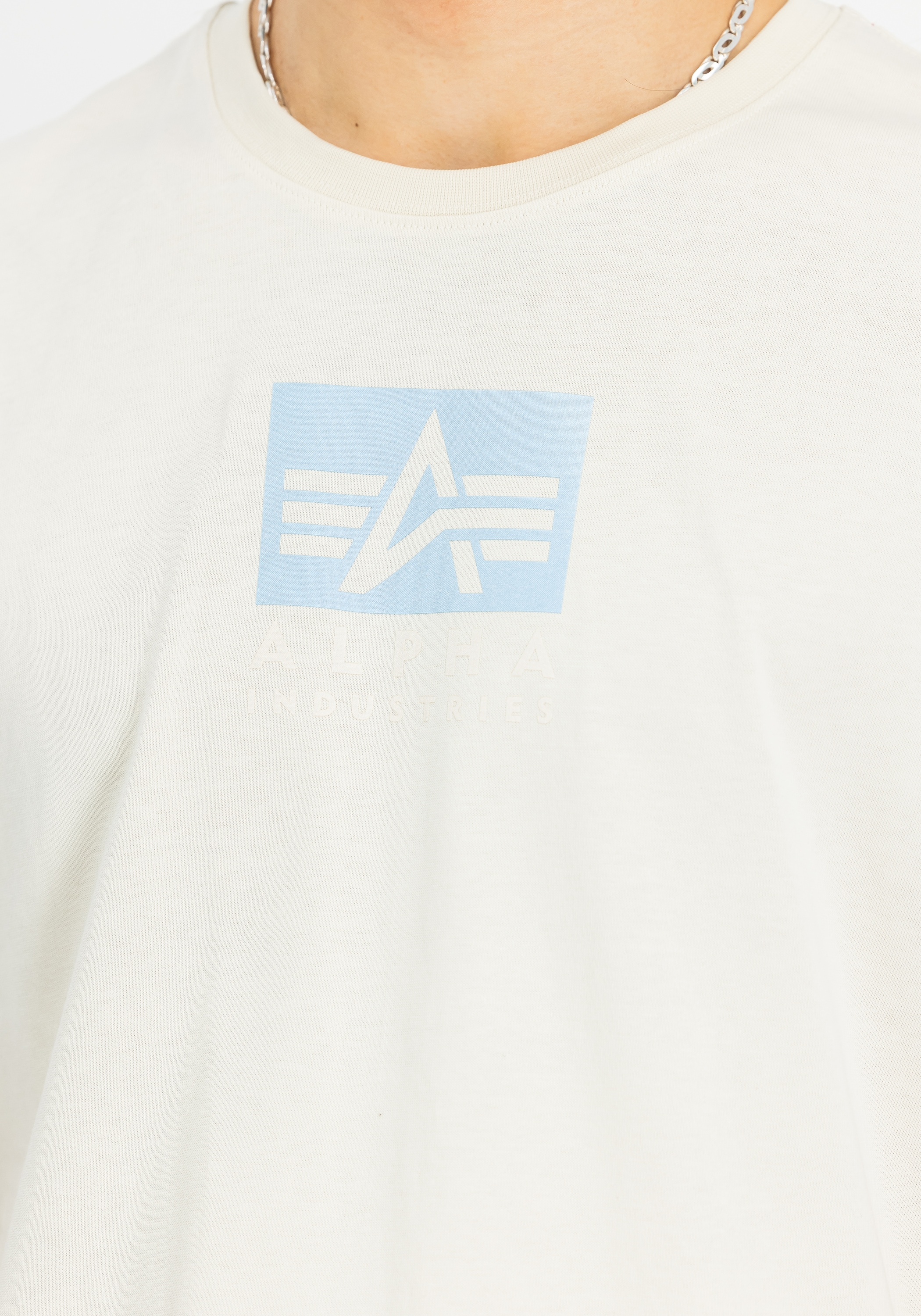 Alpha Industries T-Shirt »Alpha Industries Men - T-Shirts Satin Logo T«