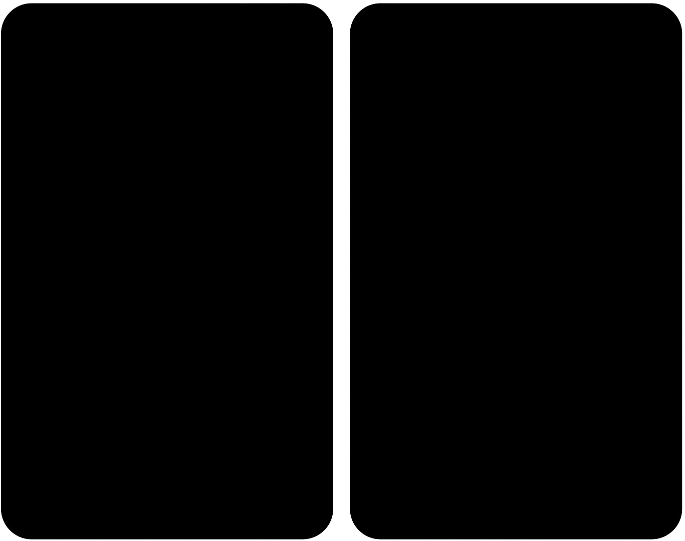 WENKO Herd-Abdeckplatte »Universal Modell Schwarz«, (Set, 2 tlg.), Herdabde günstig online kaufen