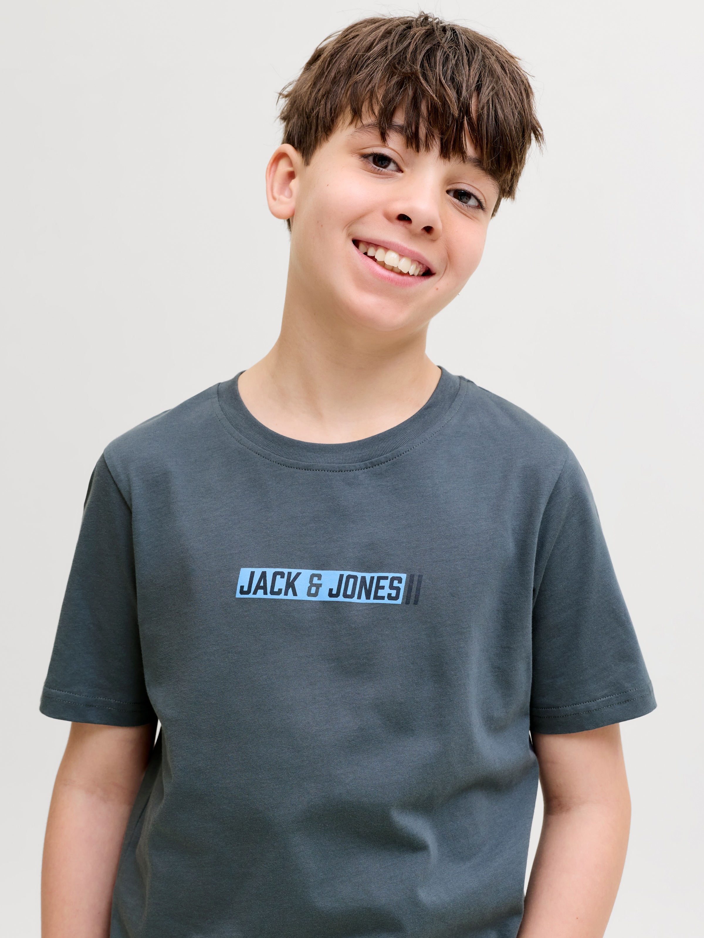 Jack & Jones Junior T-Shirt »JJMUNK TEE SS CREW NECK SN JNR« Baumwolle, regular fit