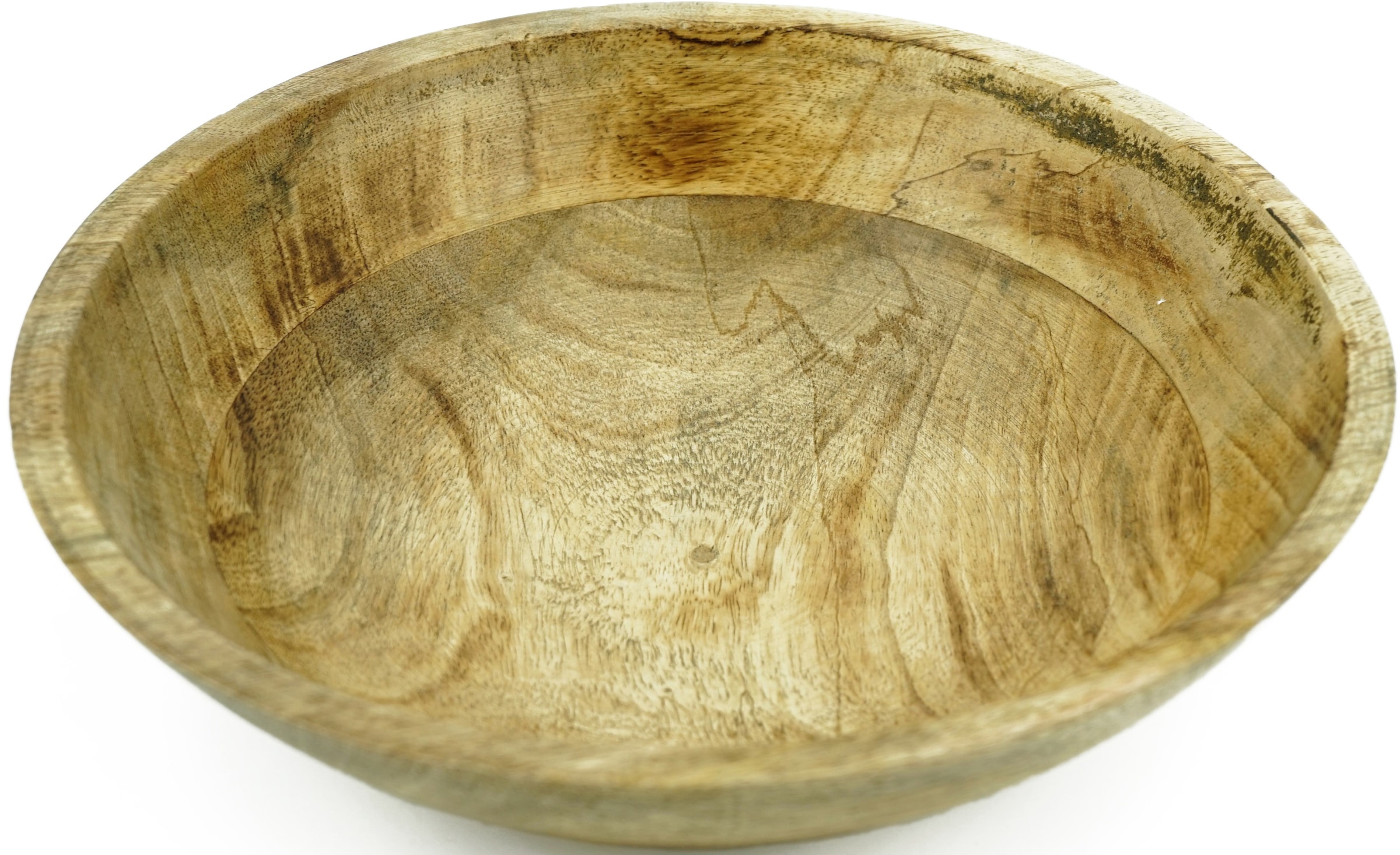 NOOR LIVING Obstschale, 1 tlg., aus Holzwerkstoff, aus Mangoholz günstig online kaufen