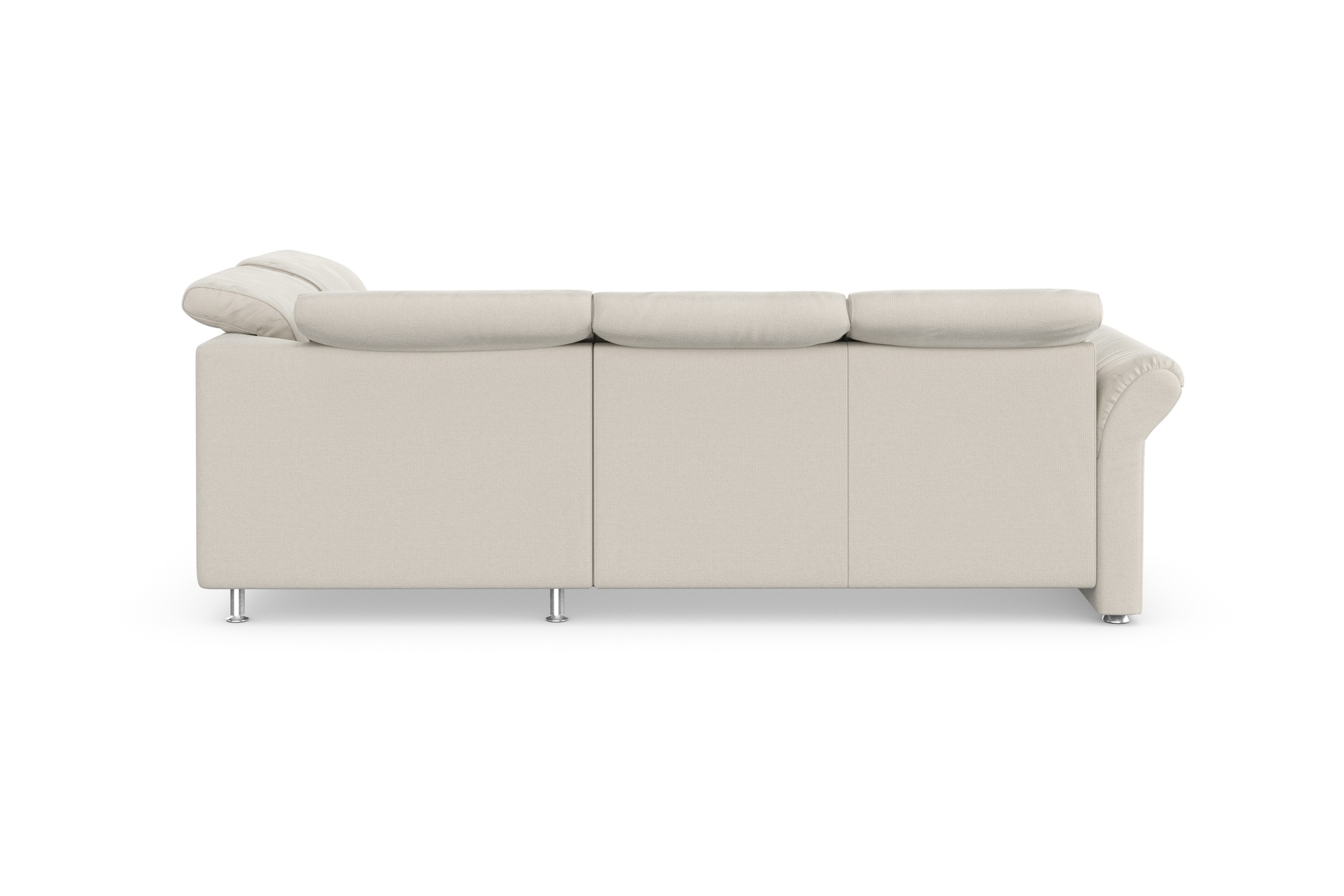 sit&more Ecksofa »Apulia L-Form«, wahlweise Bettfunktion, Bettkasten und Kopf- und Armteilverstellung