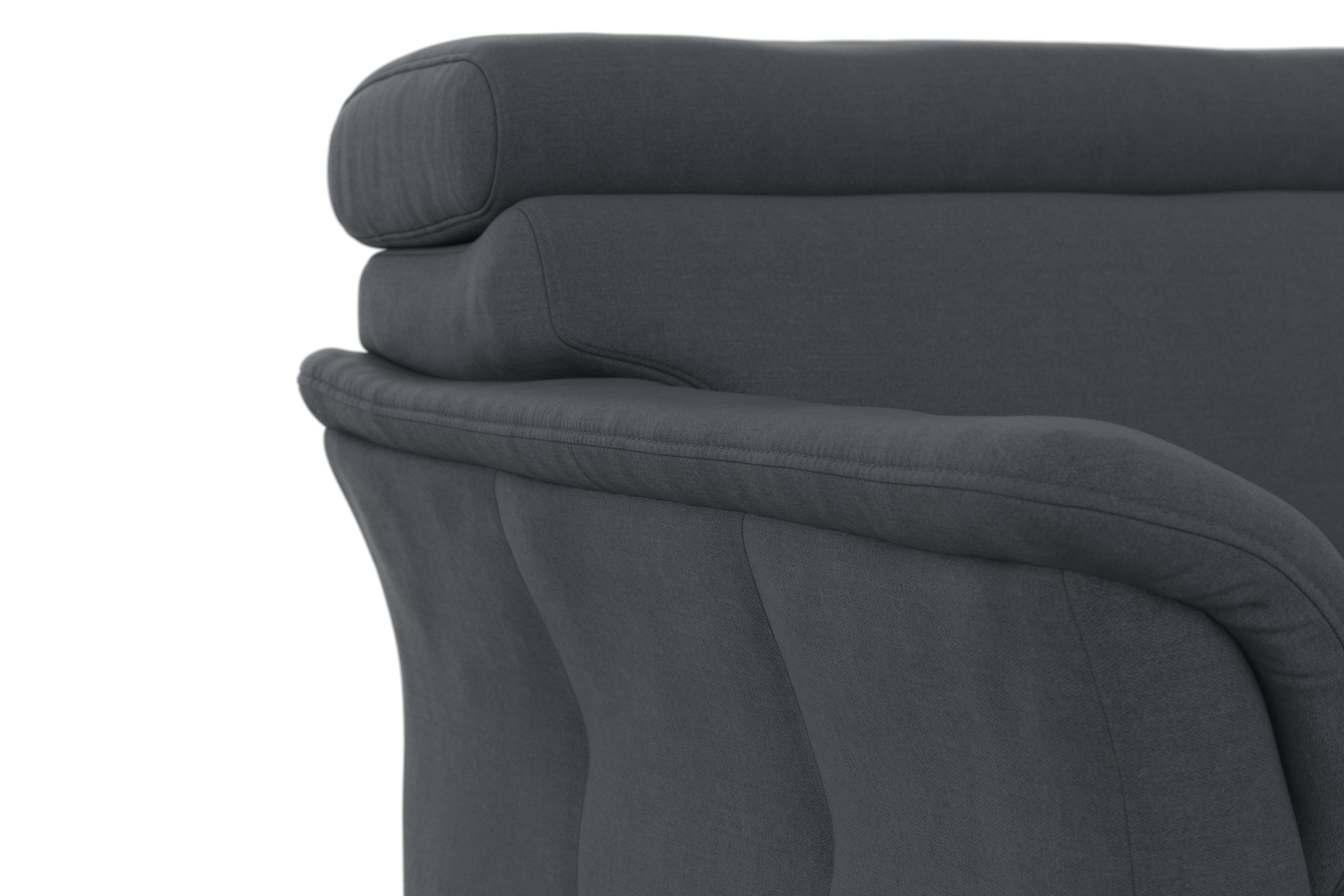 sit&more Ecksofa »Marano L-Form«, inklusive Kopfteilverstellung, wahlweise mit Bettfunktion, Bettkasten
