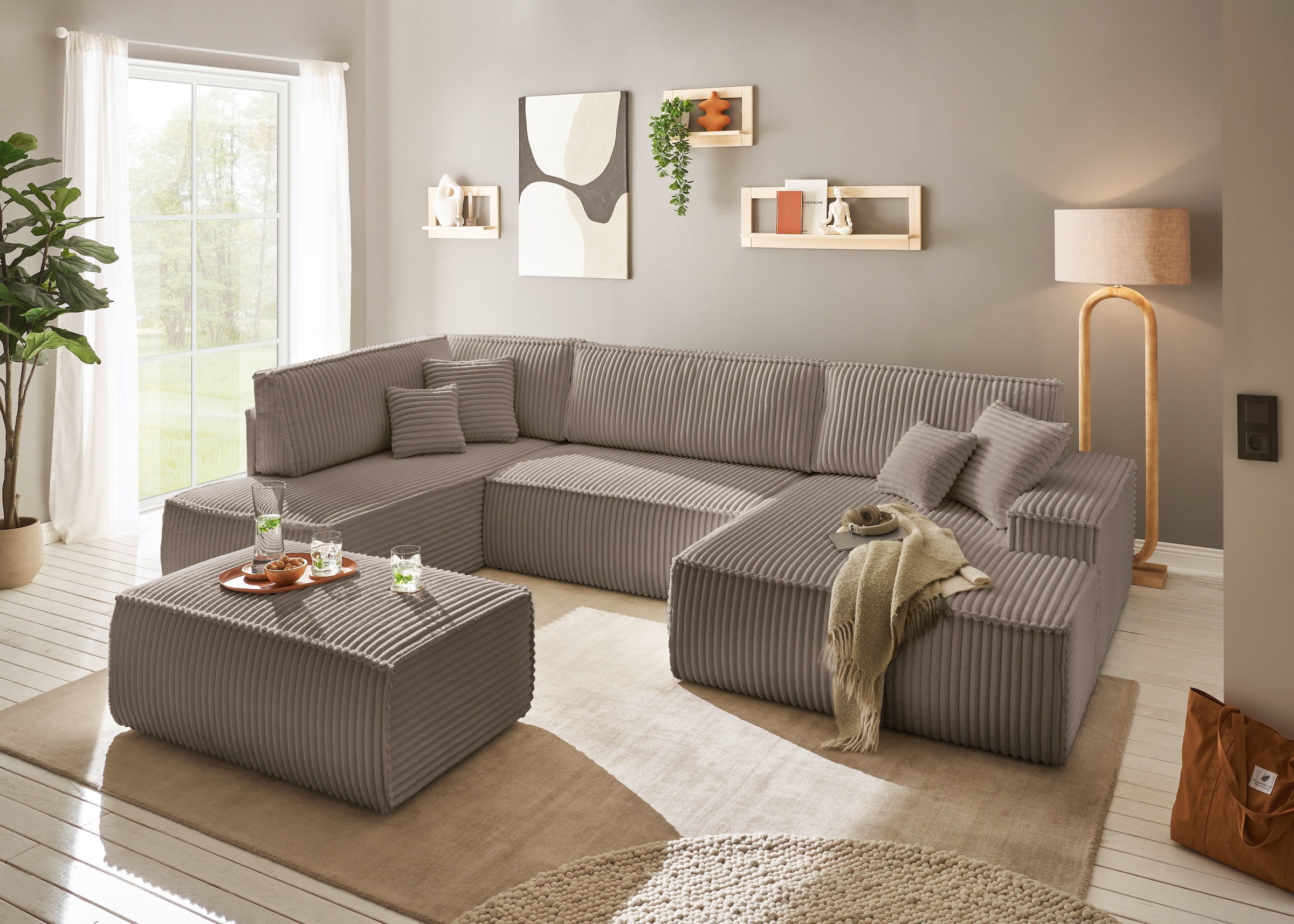 andas Hocker »FINNLEY«, passend zur Polster-Serie FINNLEY