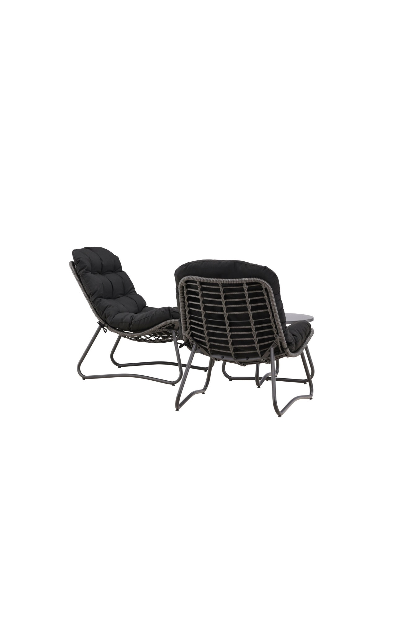 Venture Home Gartenlounge-Set »Cala, großzügiges Outdoor-Set für hohen Sitzkomfort« 3 tlg. Loungemöbel rund, Stoffbezug, angenehm, weich