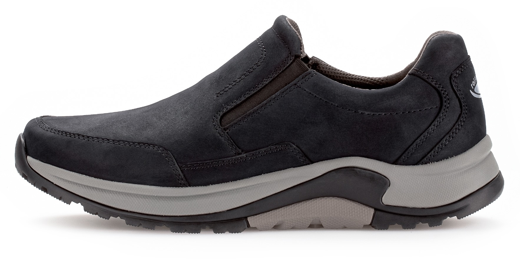 Gabor Rollingsoft Slip-On Sneaker  ,  Slipper, Schupfschuh, Freizeitschuh, Schuhweite G 1/2 (= weit)