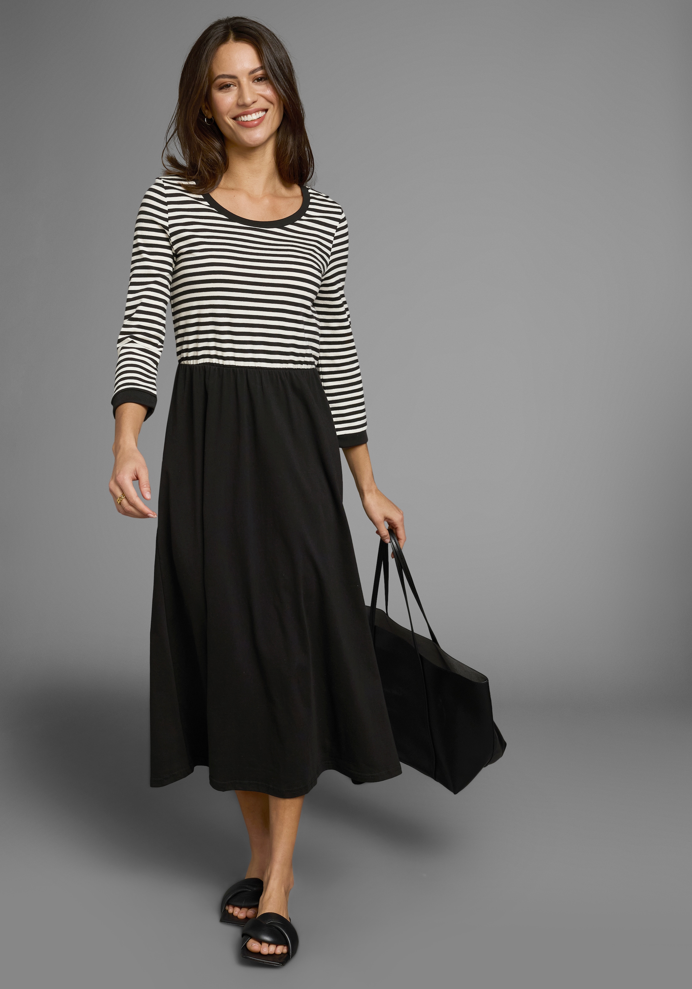 Laura Scott 2-in-1-Kleid, mit Streifen-Design - NEUE KOLLEKTION