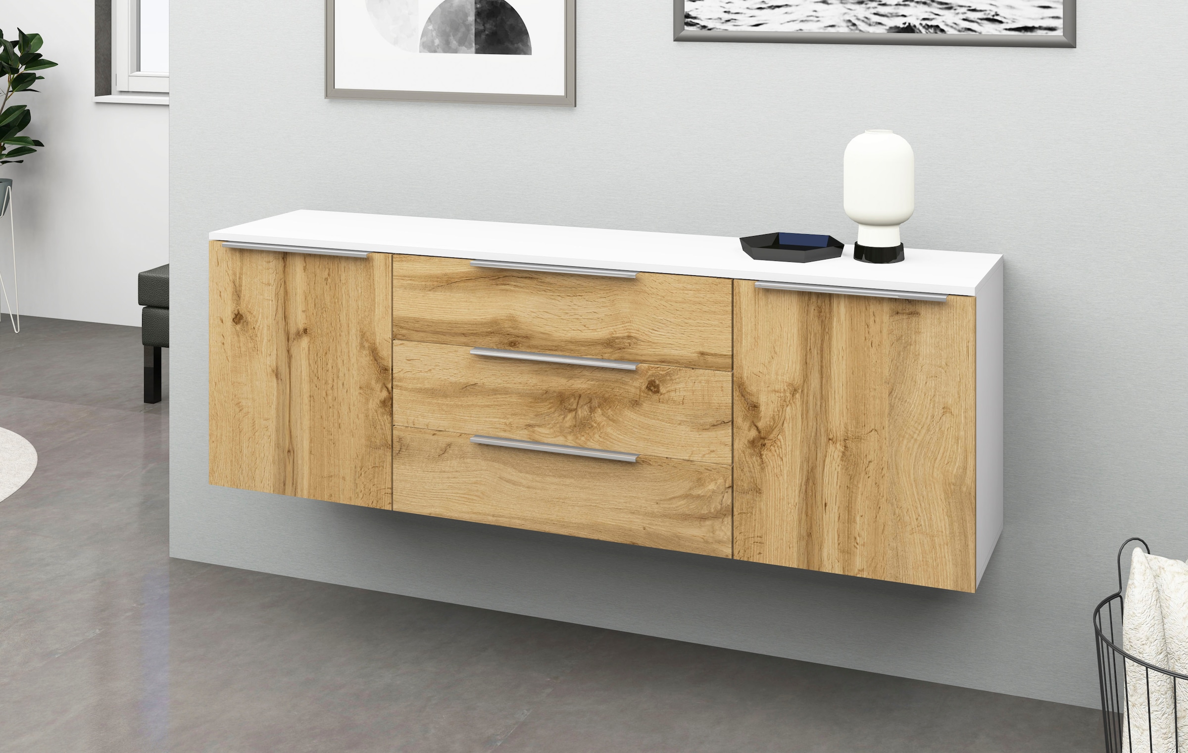 borchardt Möbel Sideboard »Oliva«, Breite 166 oder 200 cm