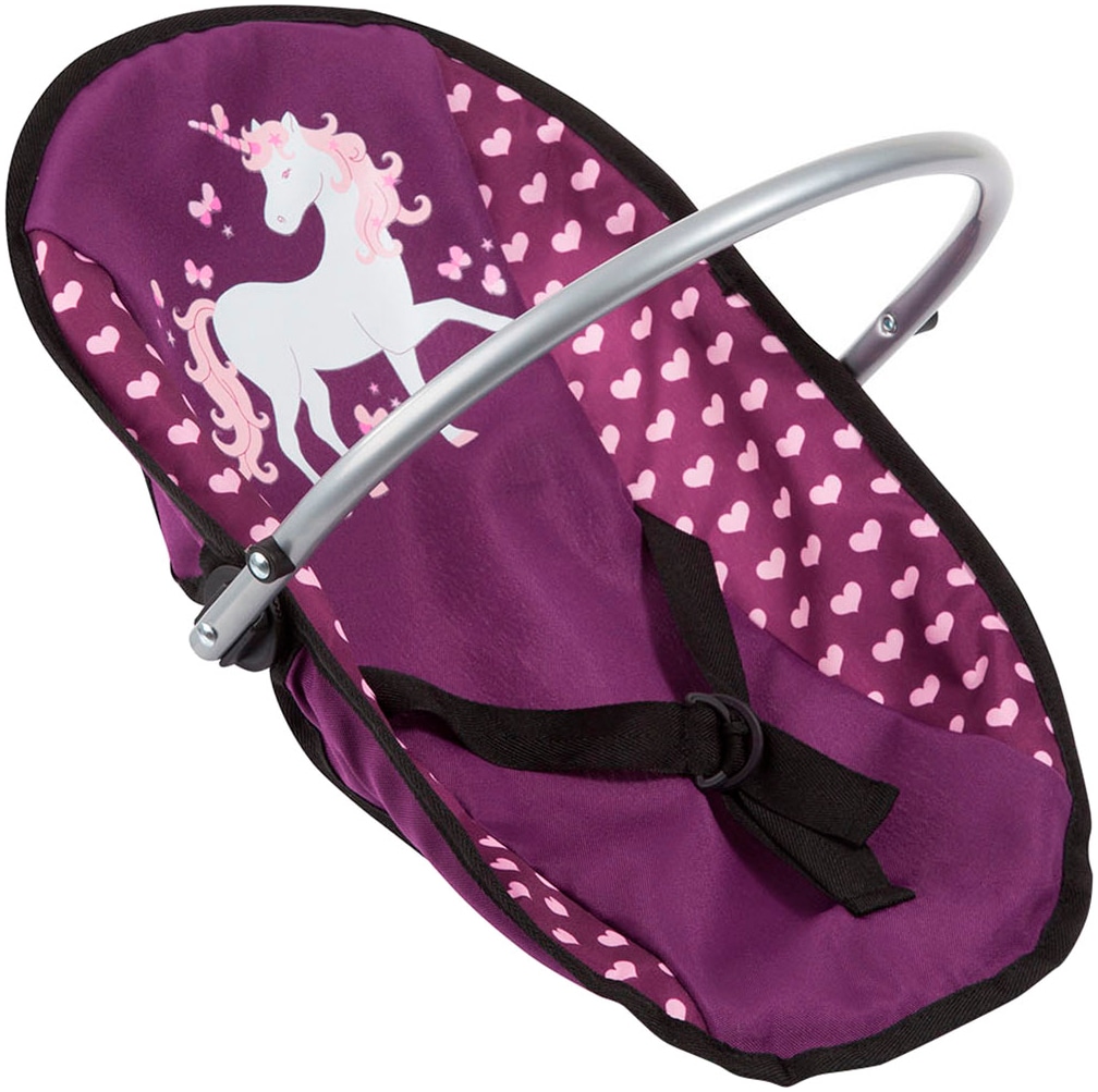 Bayer Puppen Accessoires-Set »Vario bordeaux«, (Set, 6 tlg.), mit multifunktionalem Sitz