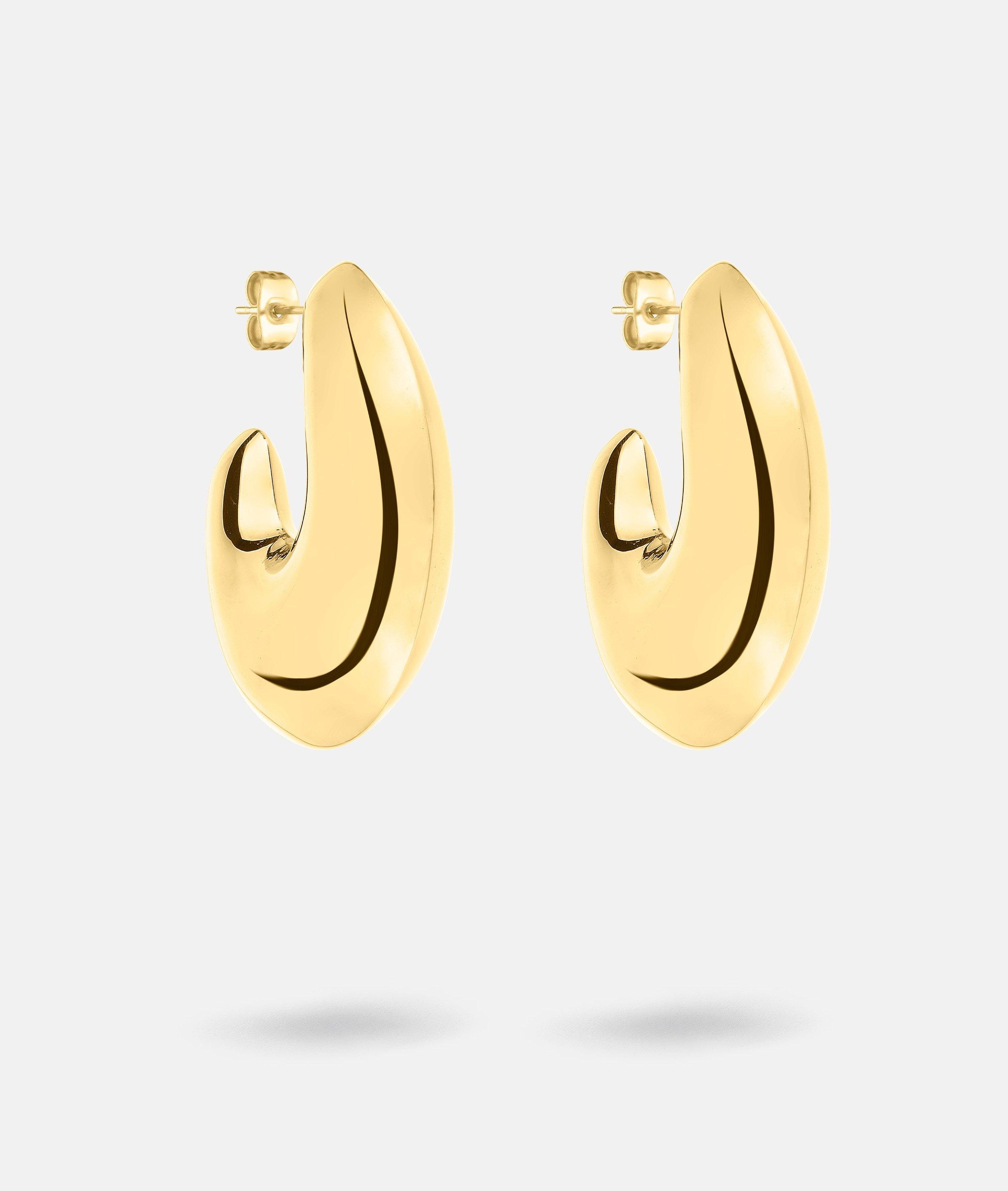 Liebeskind Berlin Paar Creolen »Schmuck Geschenk Edelstahl Ohrringe Organics«