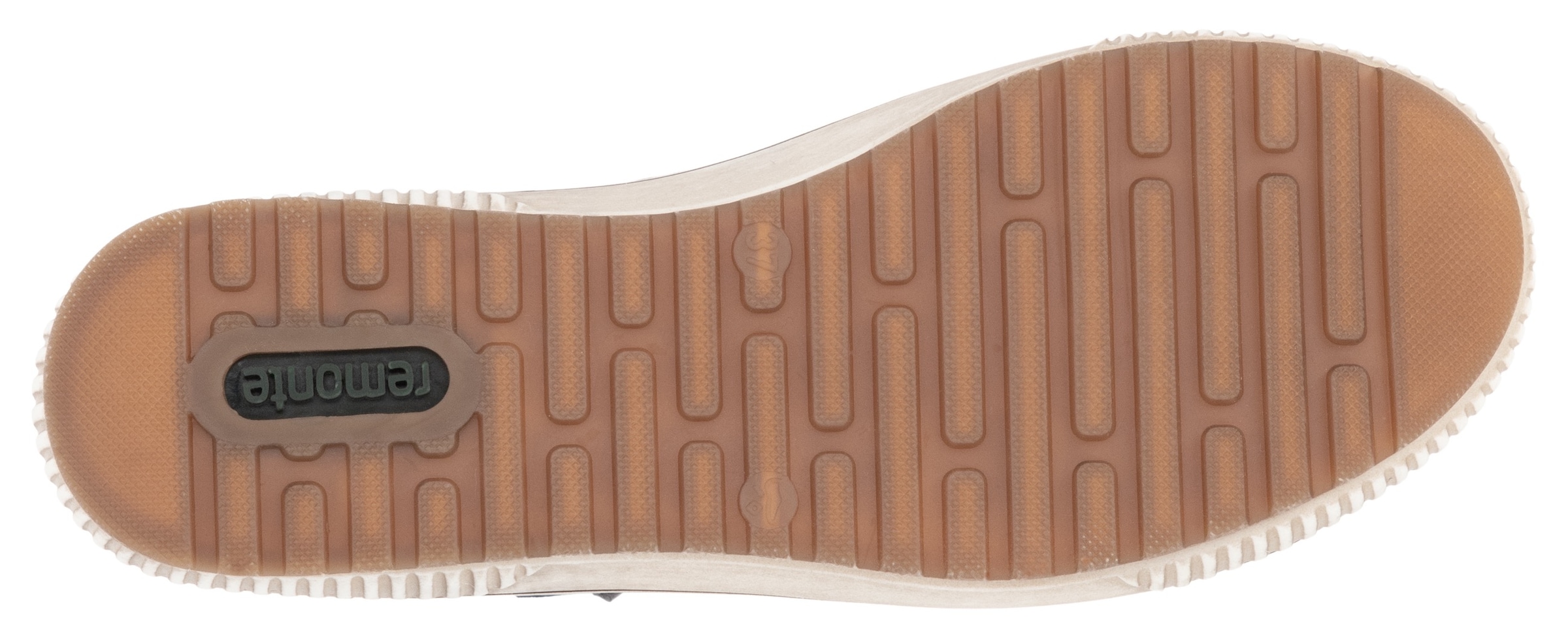 Remonte Plateausneaker  , Freizeitschuh, Halbschuh, Schnürschuh mit Außenreißverschluss