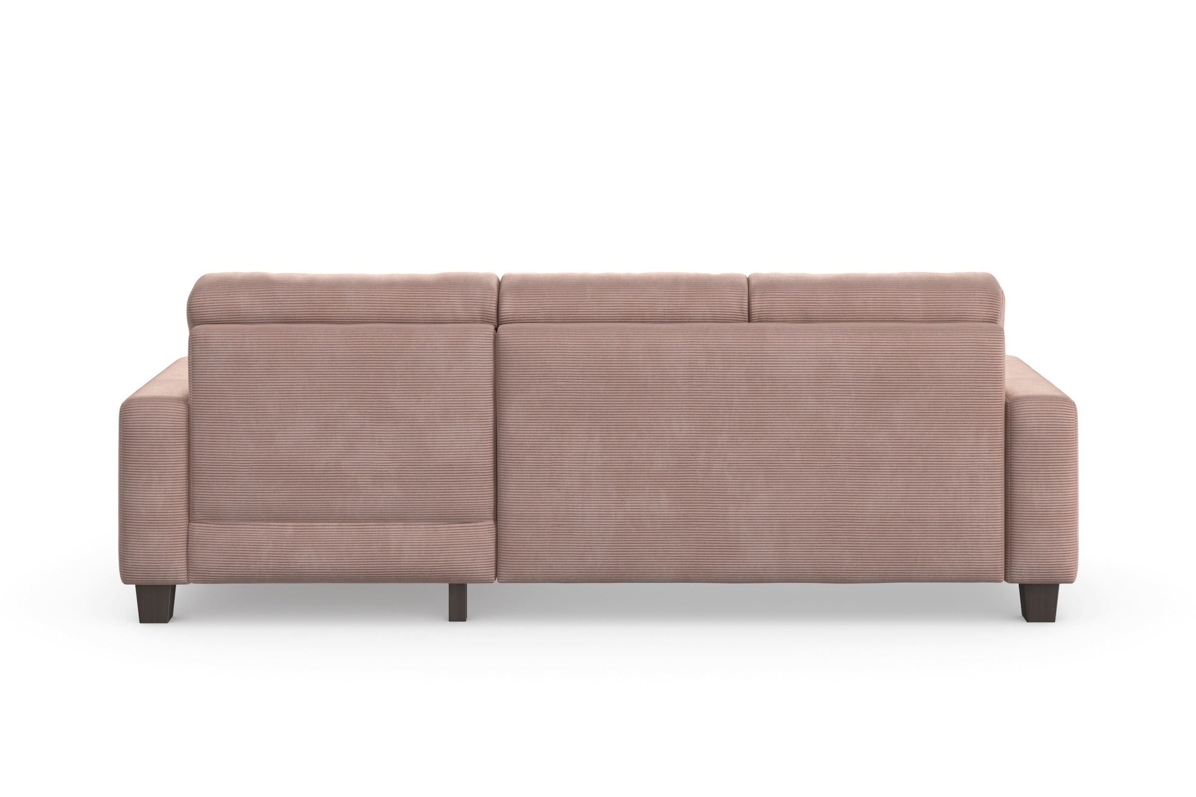 Home affaire Ecksofa »Summer L-Form«, mit Recamiere, mit oder ohne Bettfunktion und Bettkasten, Cord-Bezug