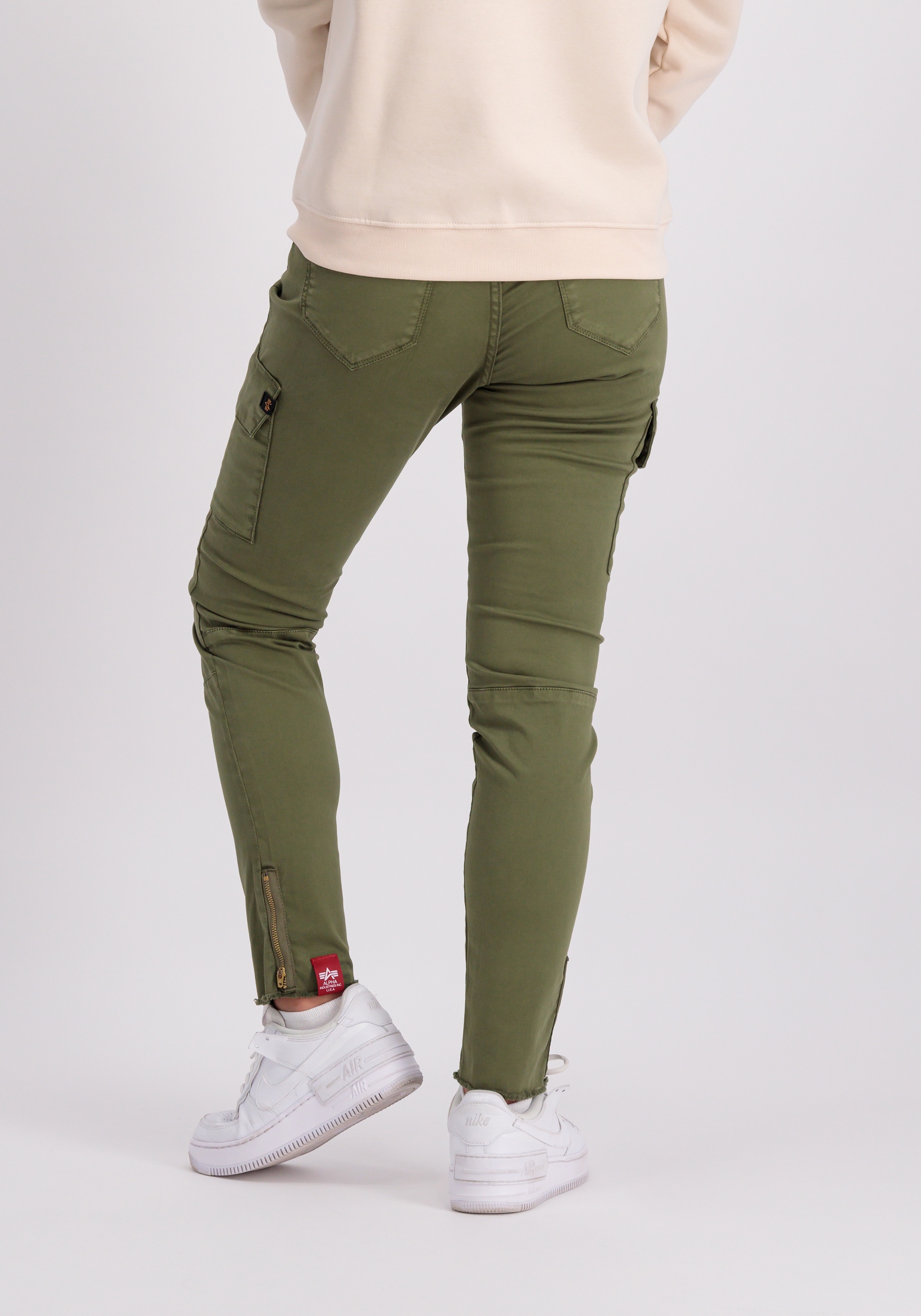 Alpha Industries Cargohose »ALPHA INDUSTRIES Women - Pants Cargo Zip Pant Wmn«