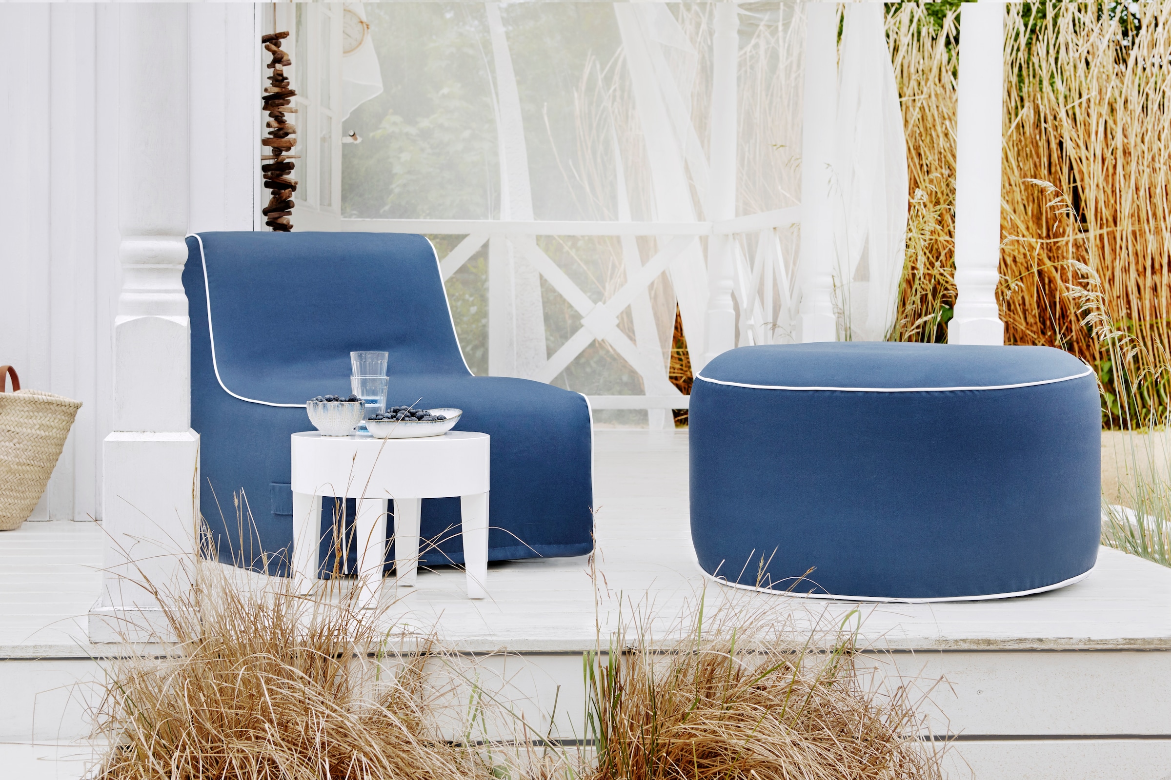 Jahnke Hocker »AIR SIT«, (1 St.), aufblasbar, Indoor & Outdoor, 80 cm Durchmesser