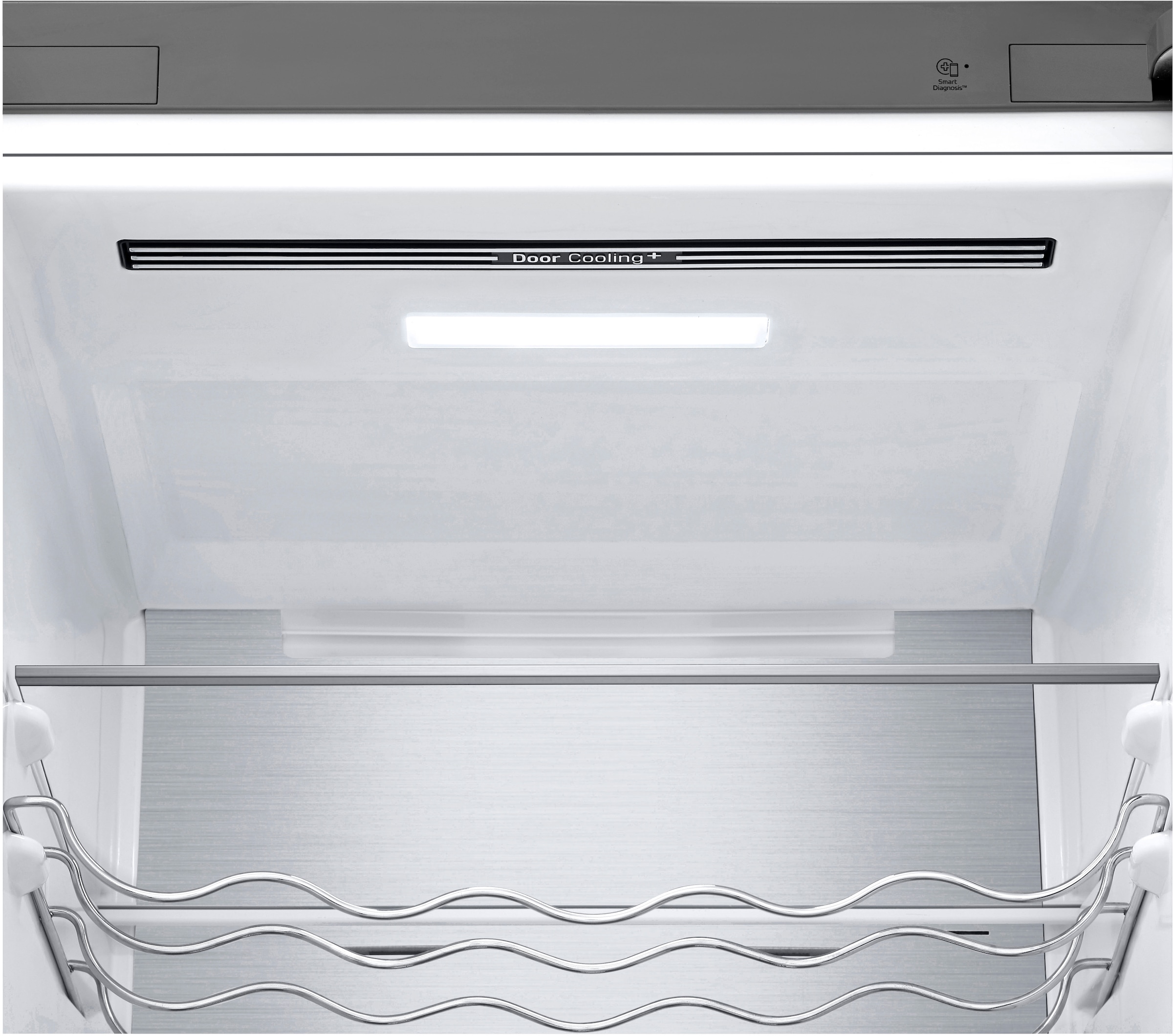 LG Kühl-/Gefrierkombination »GBV5250CPY«, Aussendisplay und ThinQ App-Kompatibilität