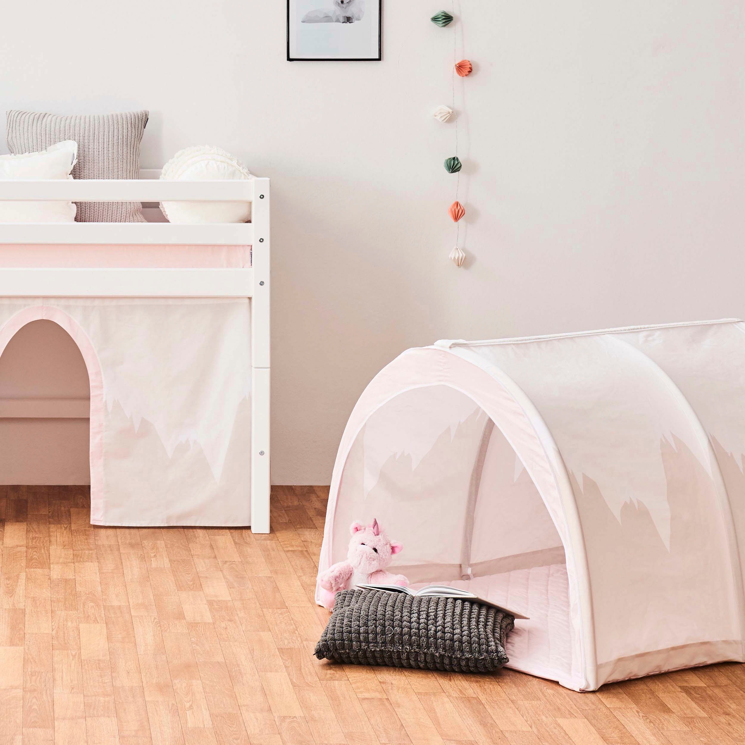 Hoppekids Spieltunnel »«Winter Wonderland»«, Betttunnel für Kinderbett 90x2 günstig online kaufen