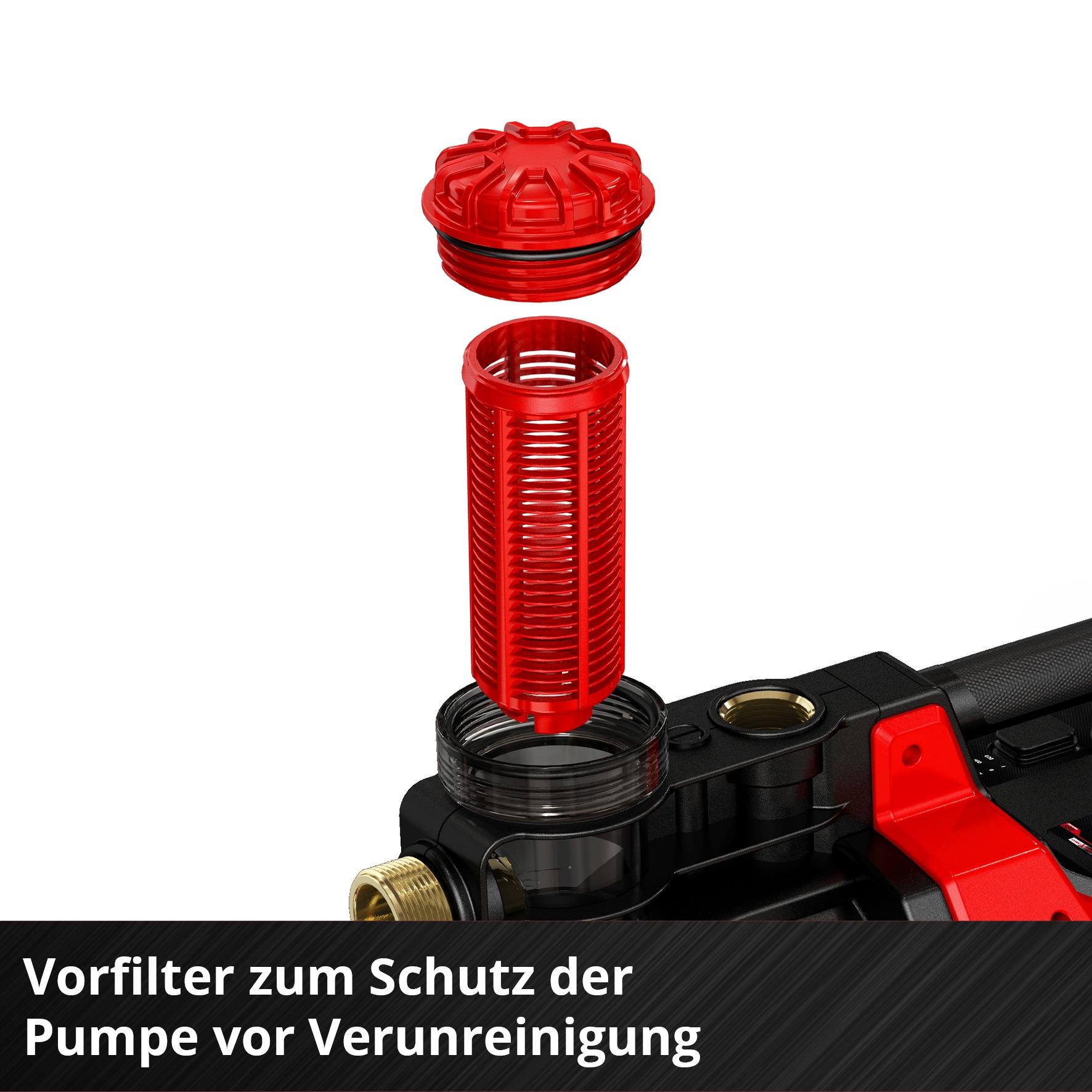 Einhell Akku-Gartenpumpe »AQUINNA 18/30 F LED«, 3.000 l/h, Power X-Change, ohne Akku und Ladegerät