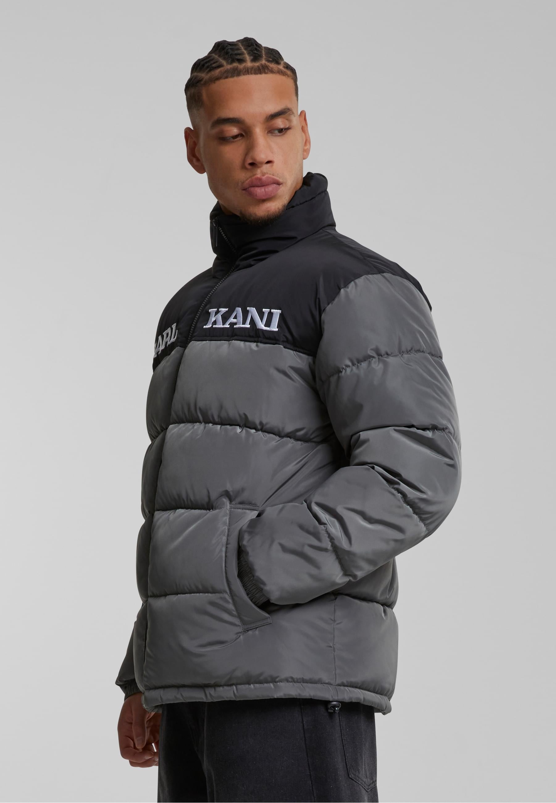 Karl Kani Winterjacke »Karl Kani Karl Kani Retro Essential Puffer Jacket« 1 Stk. tlg. ohne Kapuze